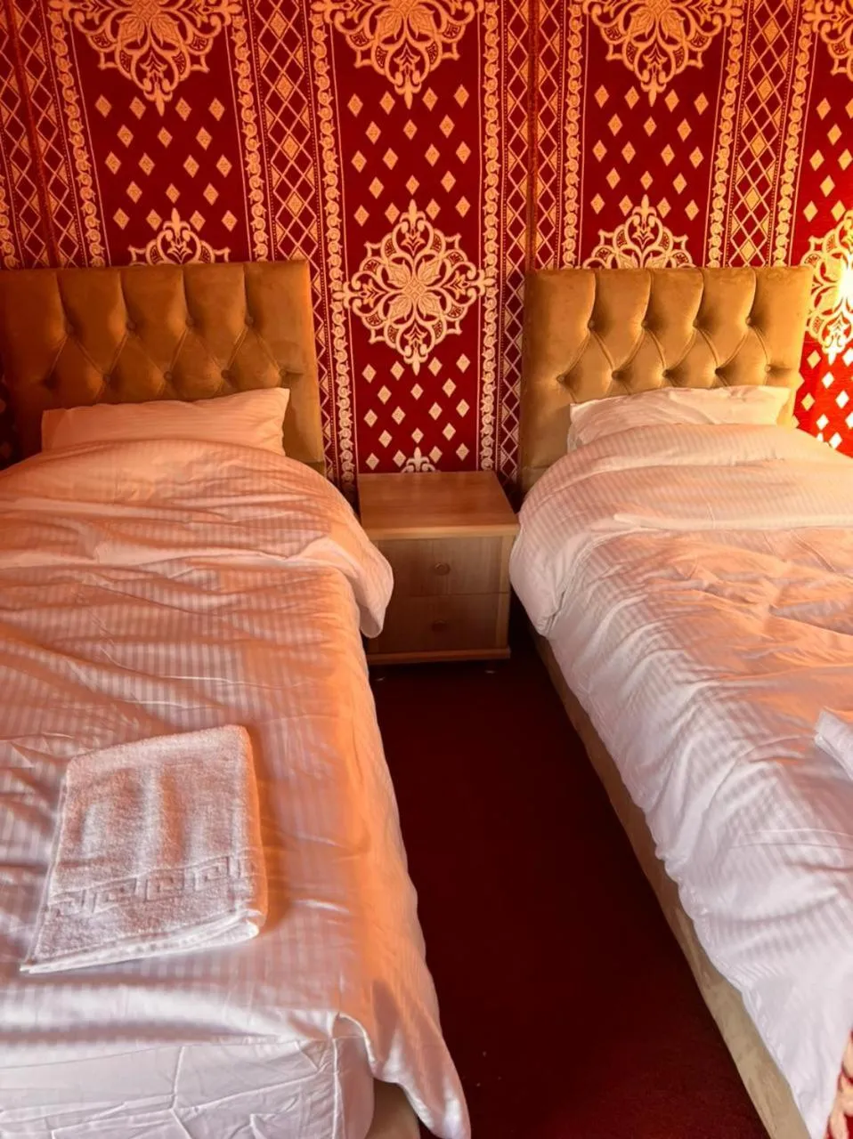 Bed in Obeid's Bedouin Life Camp