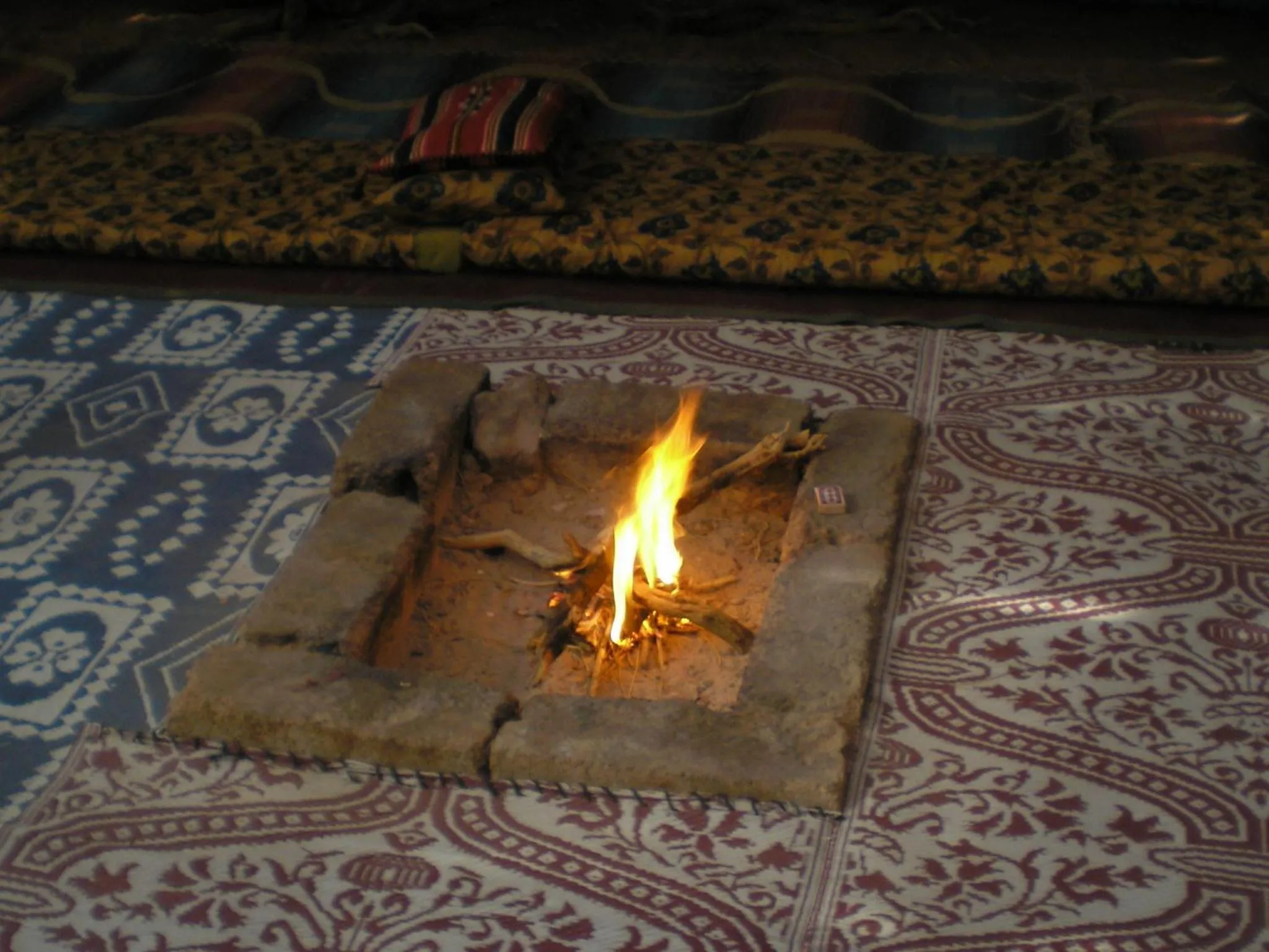 Decorative detail in Obeid's Bedouin Life Camp
