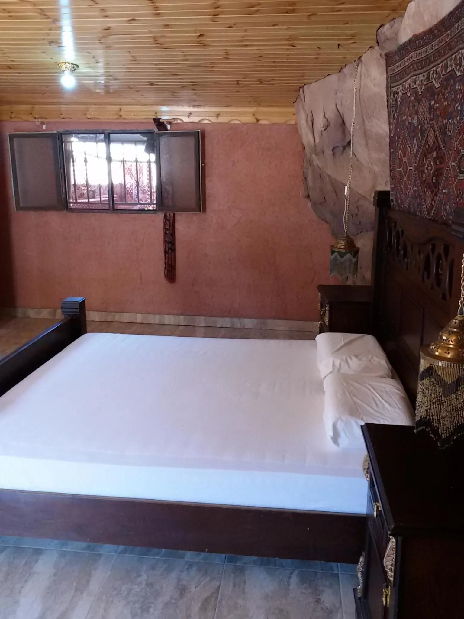 Bed in Obeid's Bedouin Life Camp