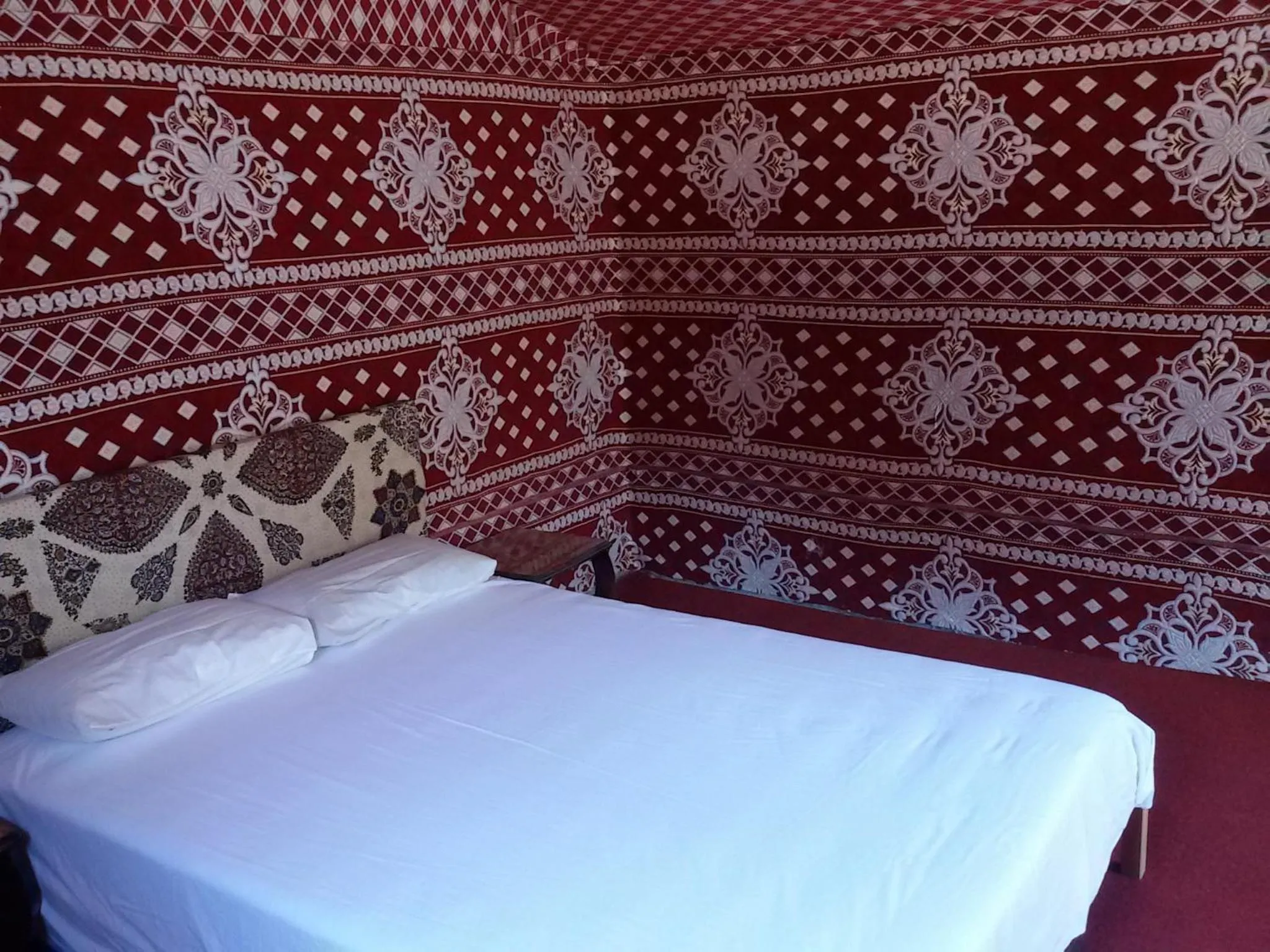 Bed in Obeid's Bedouin Life Camp