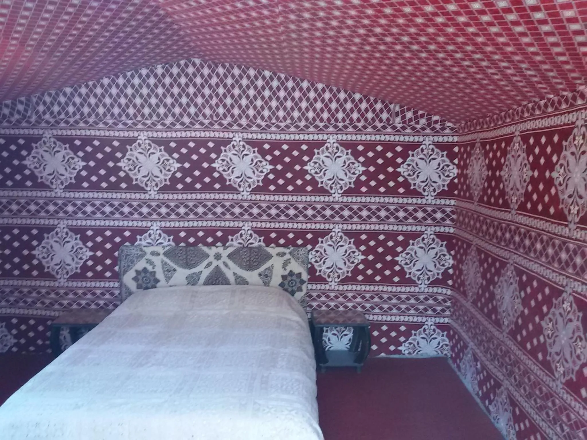 Bed in Obeid's Bedouin Life Camp