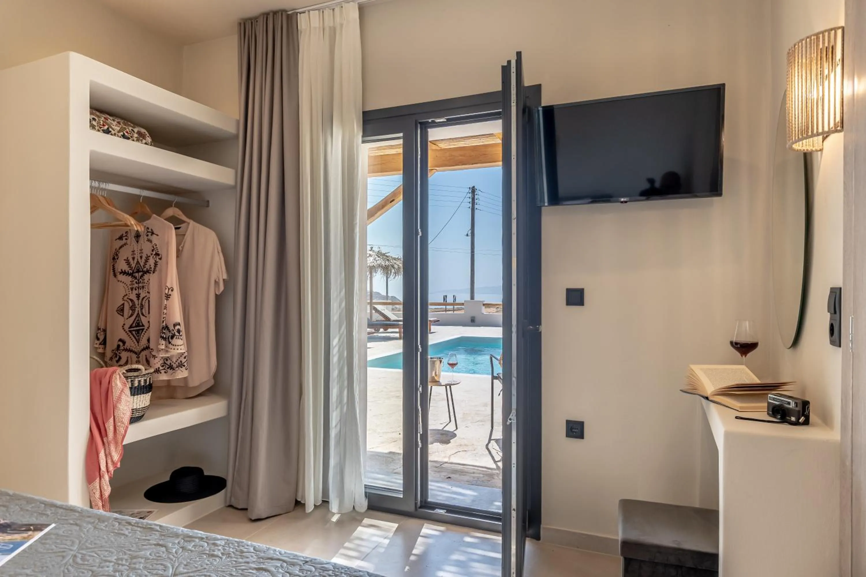 Shower in Golden Sand Villas with Private Pool