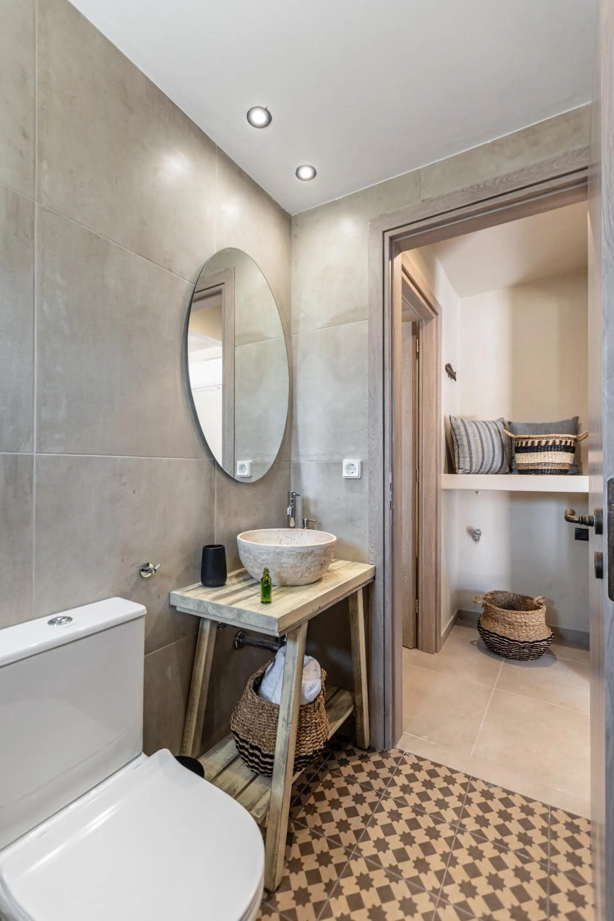 Shower in Golden Sand Villas with Private Pool