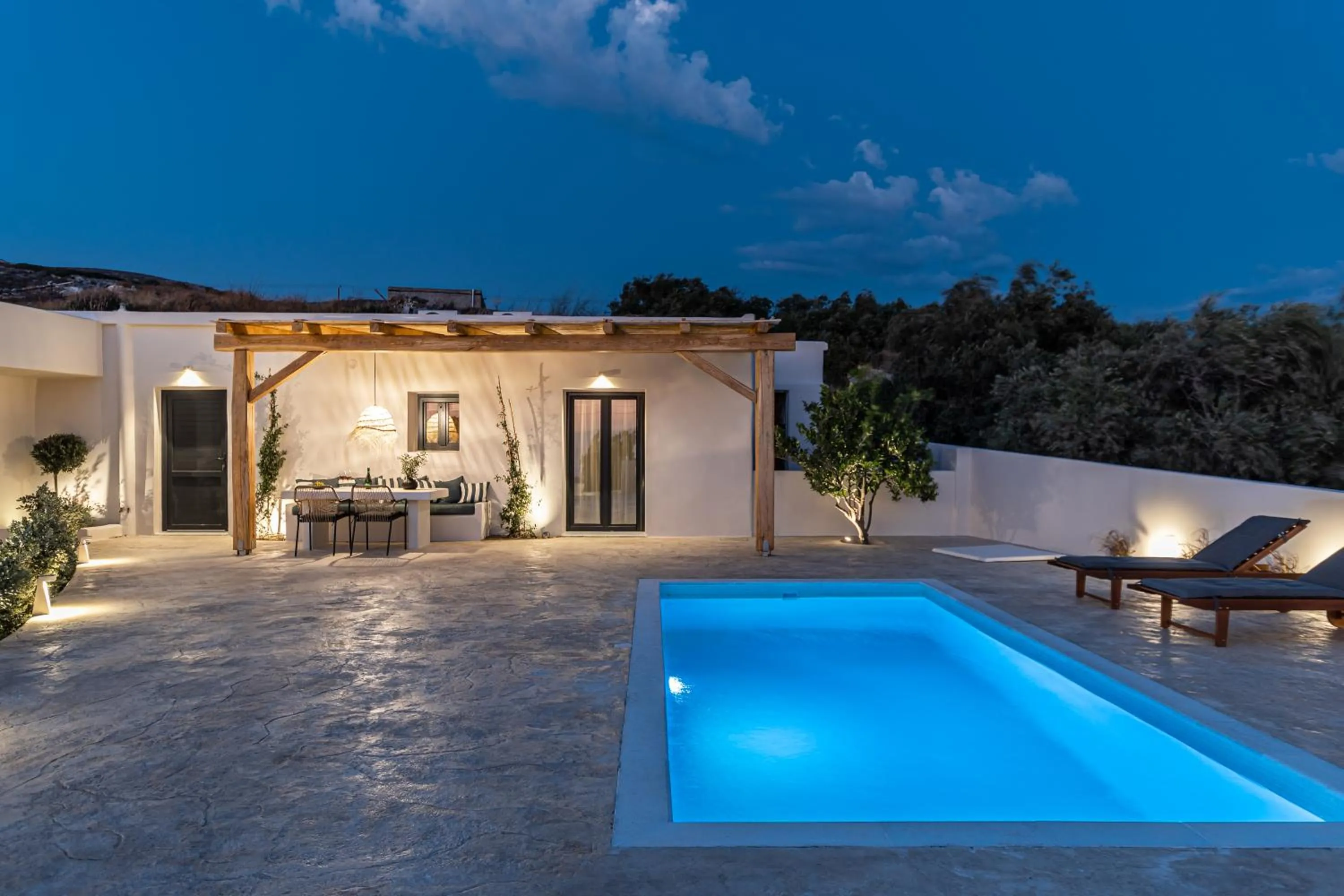 Shower in Golden Sand Villas with Private Pool