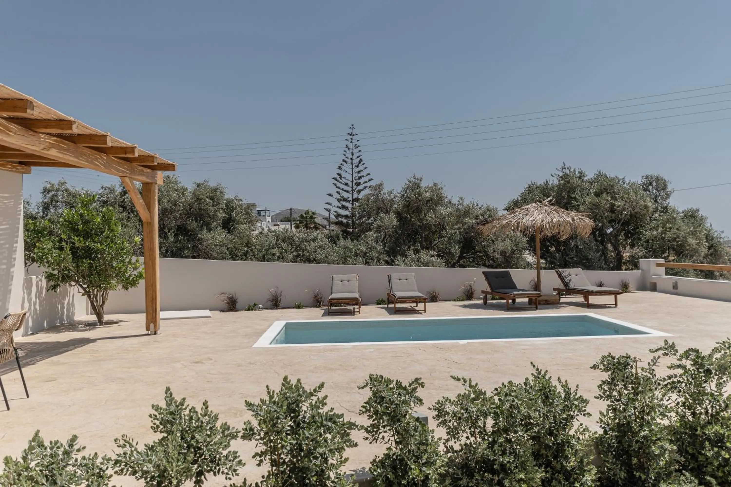 Shower in Golden Sand Villas with Private Pool