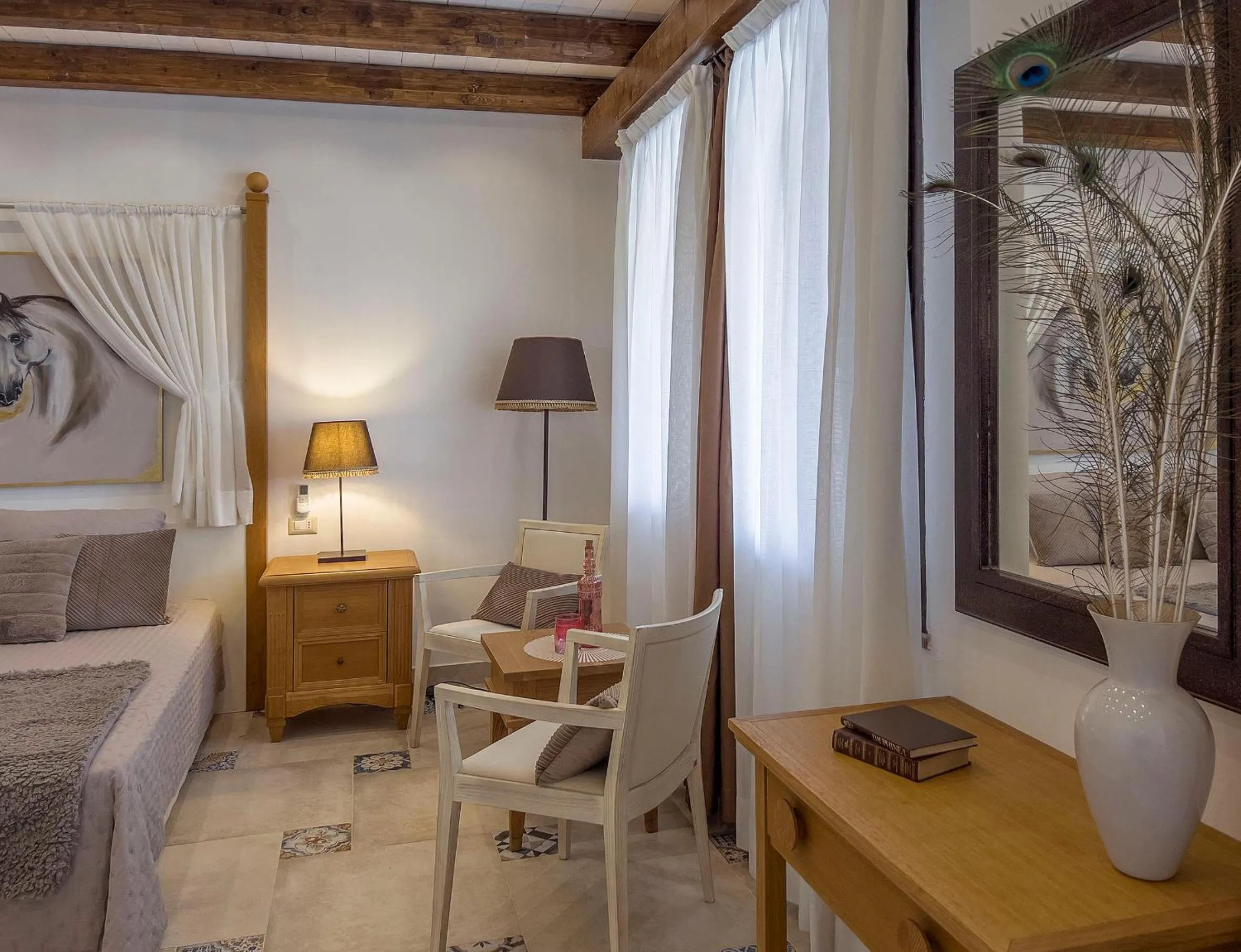 Photo of the whole room, Bed in Villa Cavalieri Country Hotel