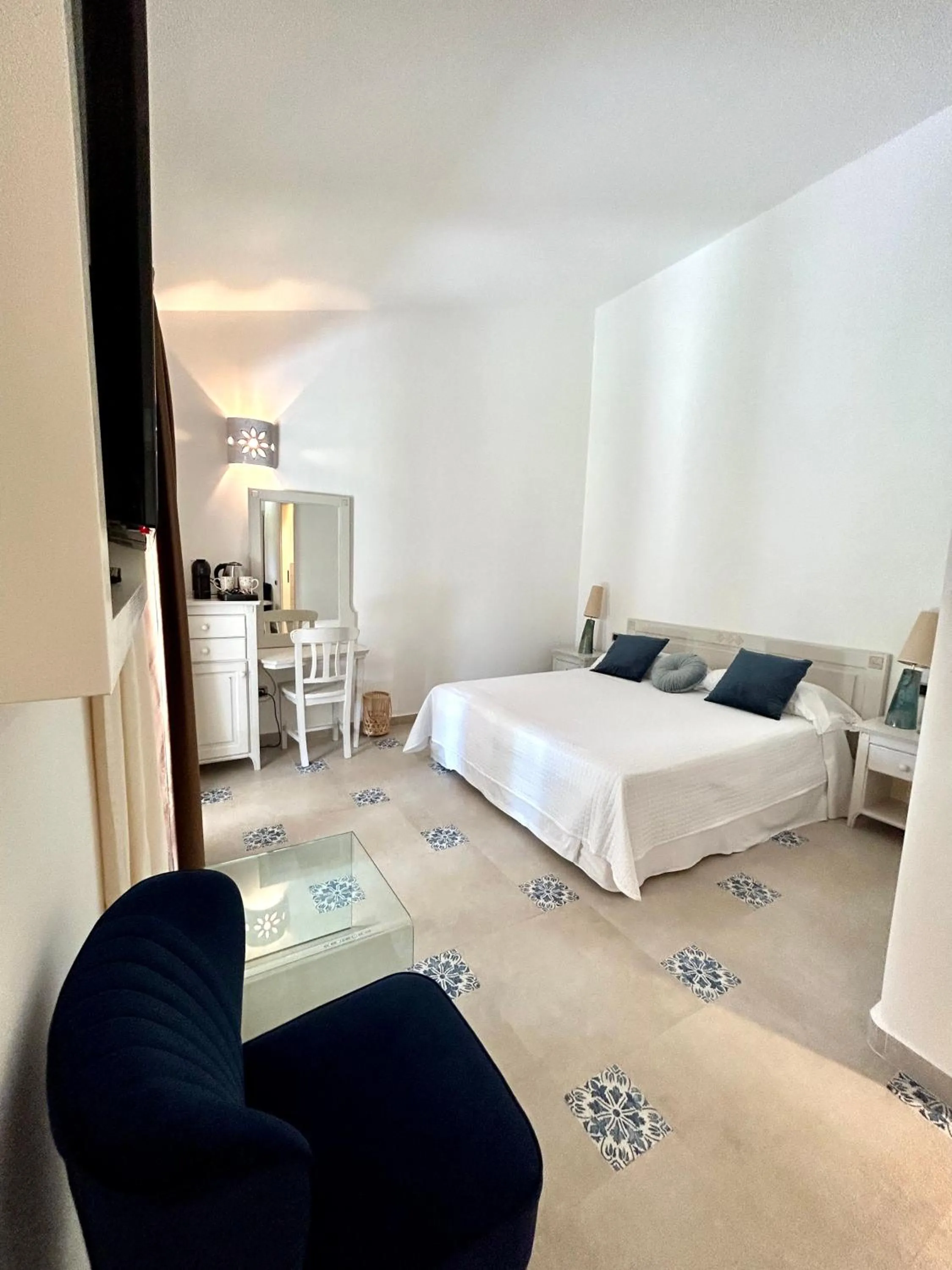 Bed in Villa Cavalieri Country Hotel