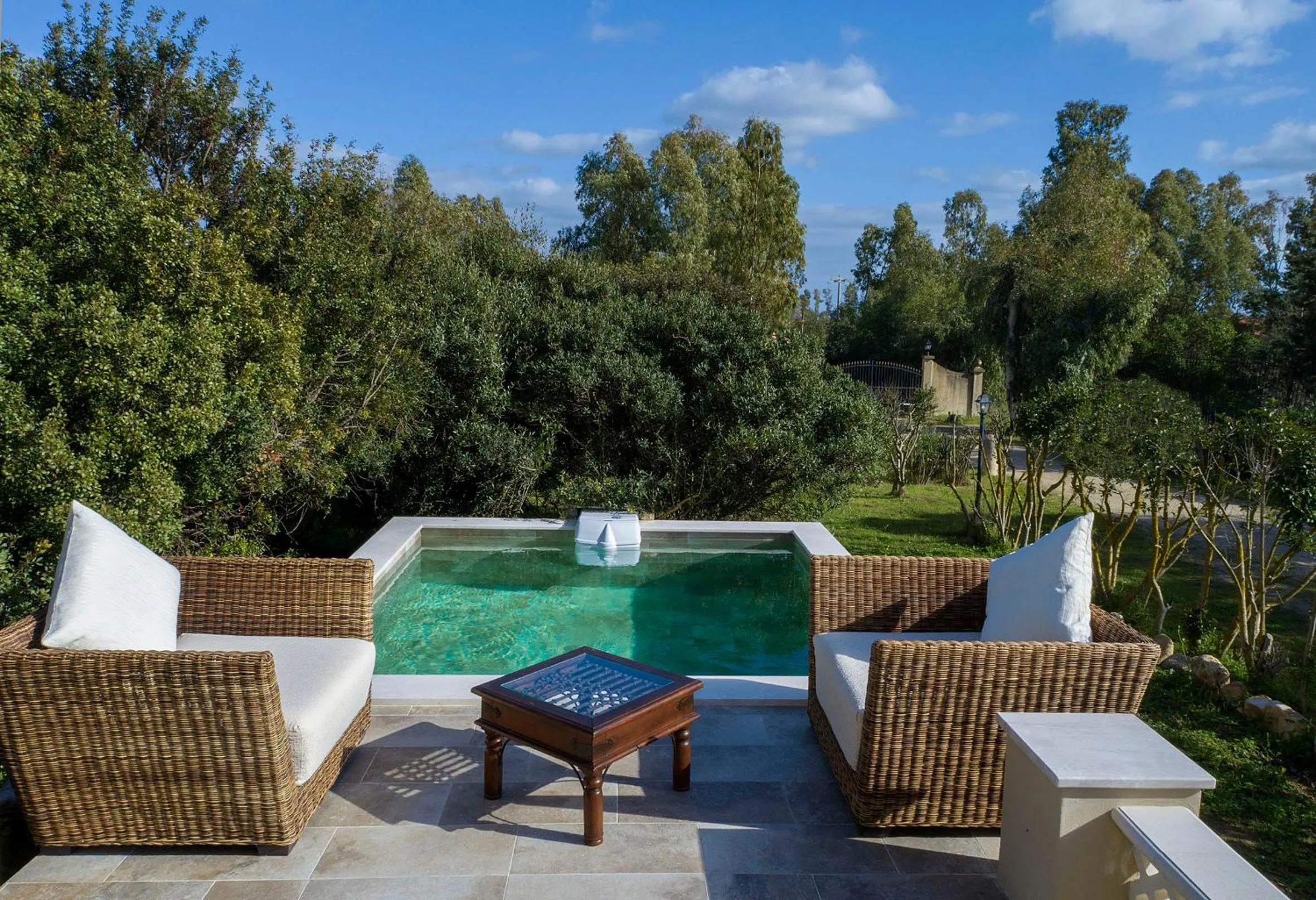 Patio in Villa Cavalieri Country Hotel