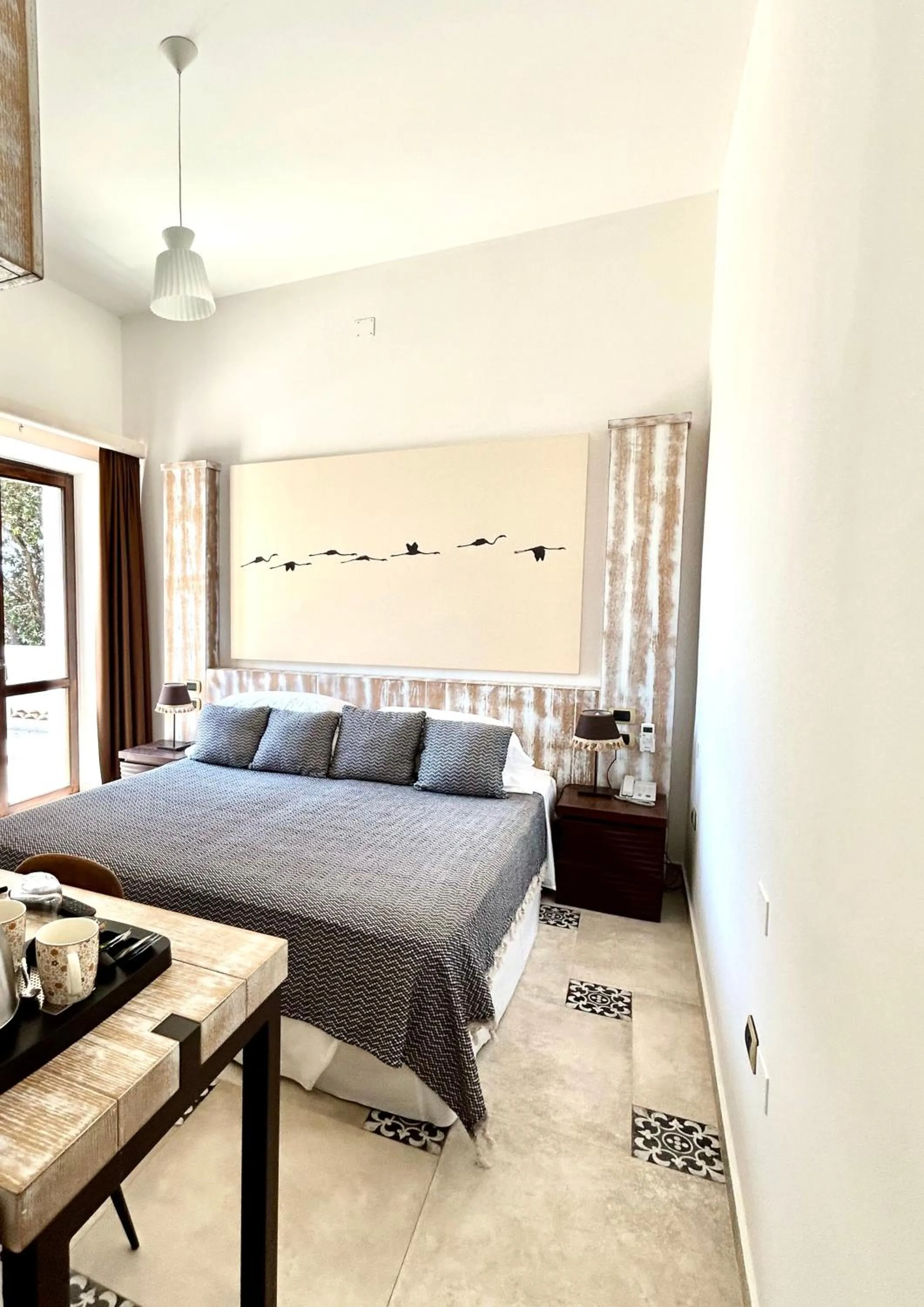 View (from property/room), Bed in Villa Cavalieri Country Hotel