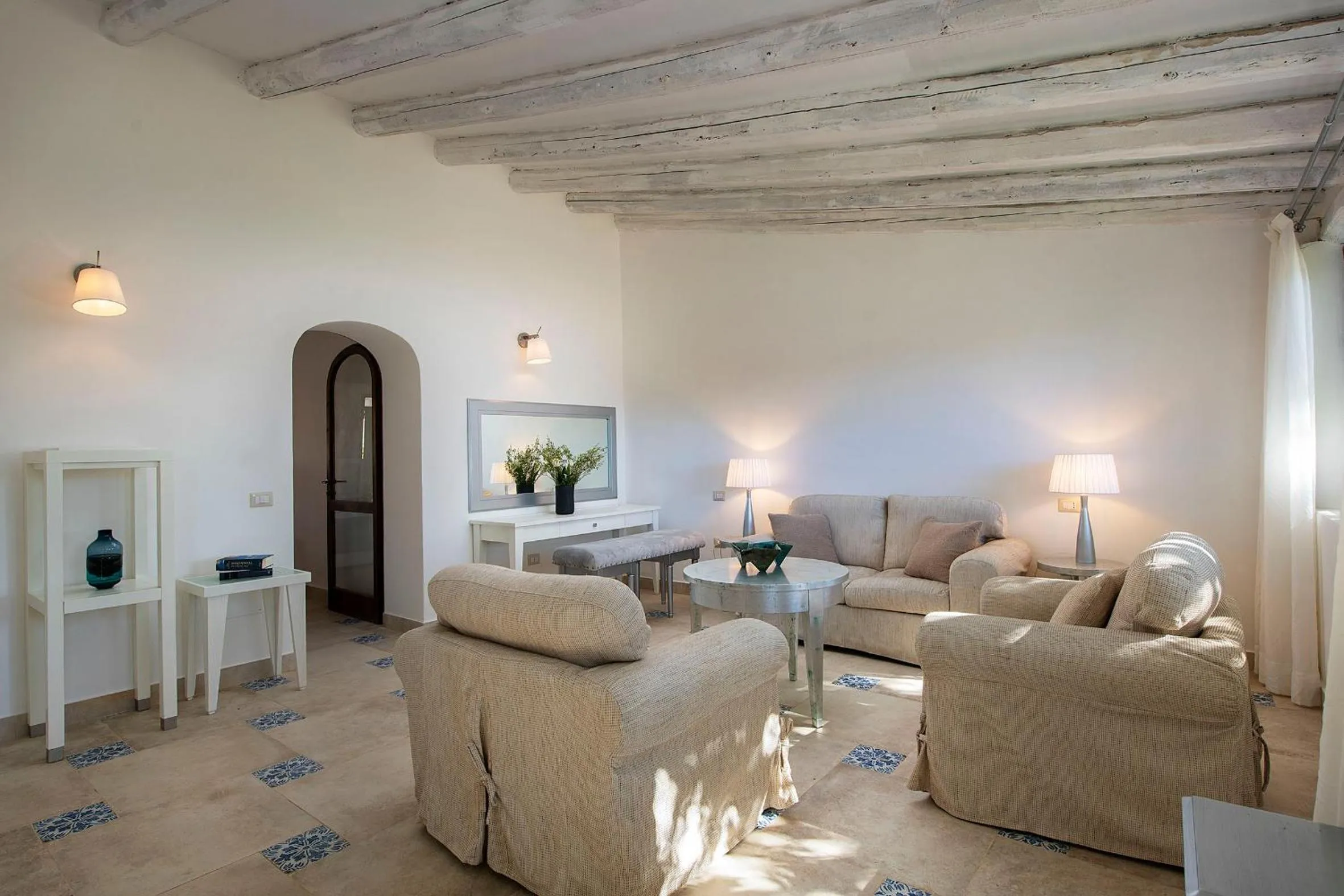 Living room in Villa Cavalieri Country Hotel