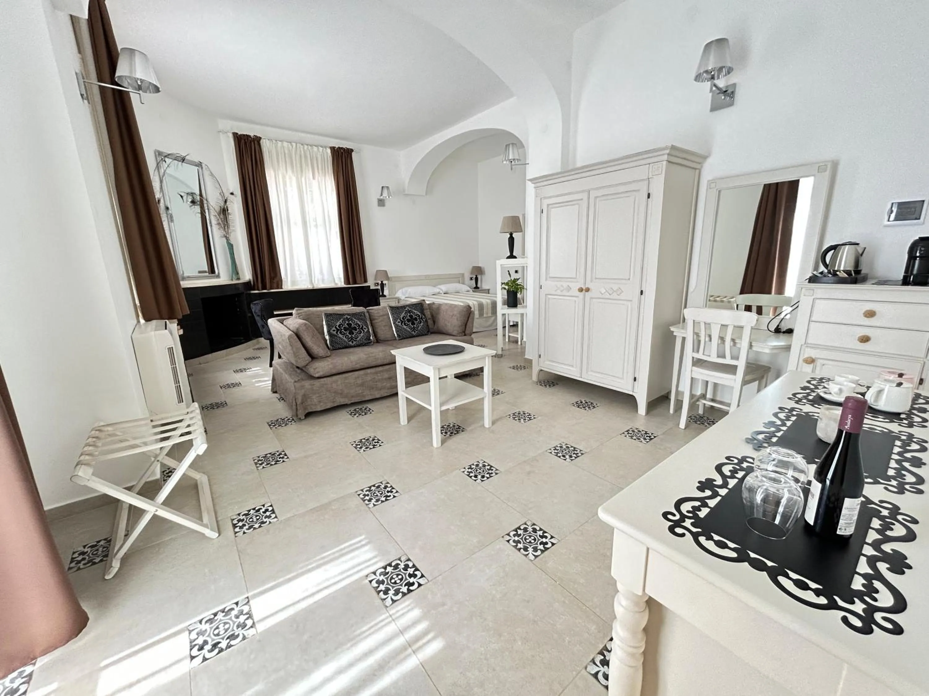 Living room in Villa Cavalieri Country Hotel