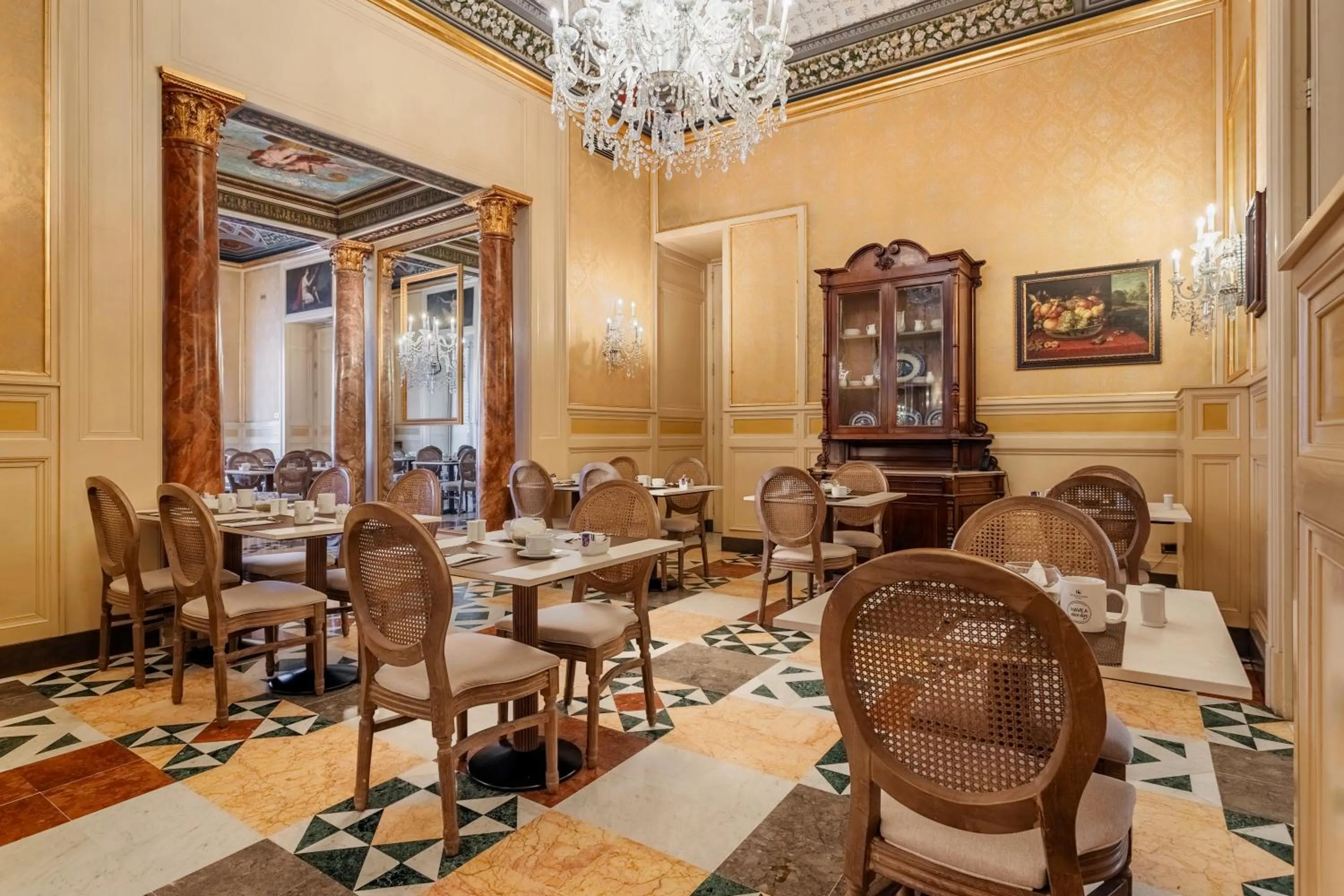 Breakfast in Eurostars Centrale Palace Hotel