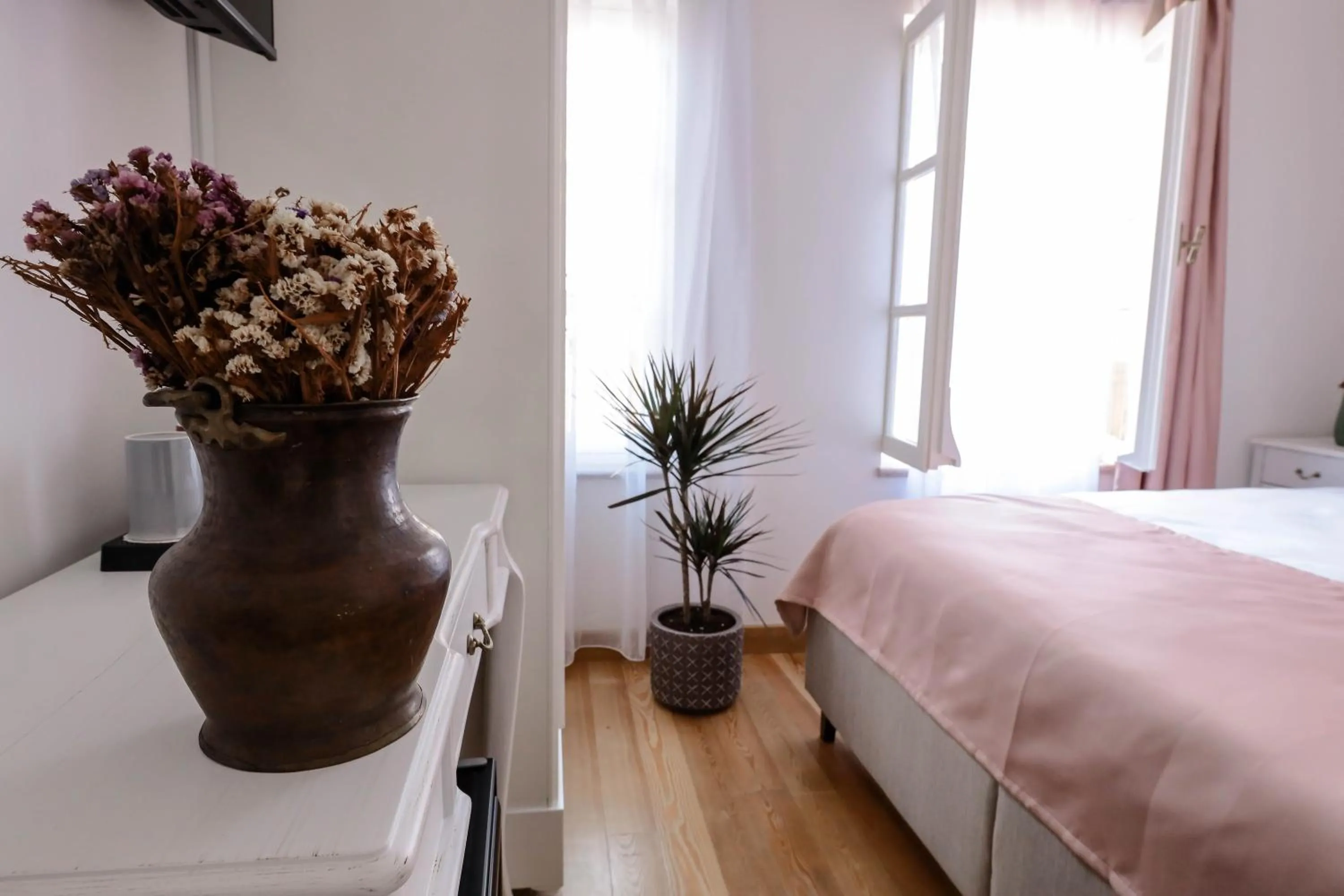 Bed in Barıs Otel Cunda