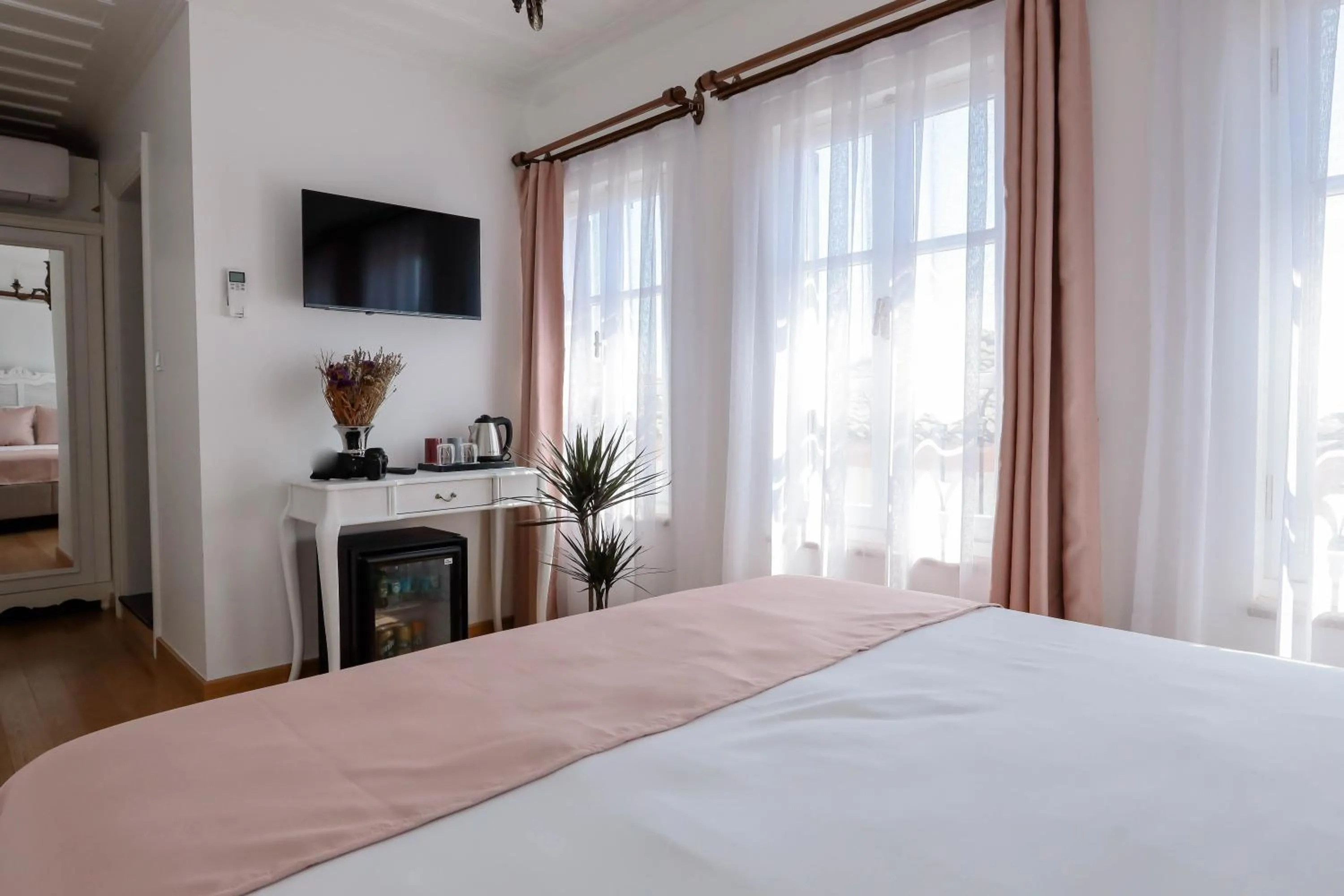 Bed in Barıs Otel Cunda