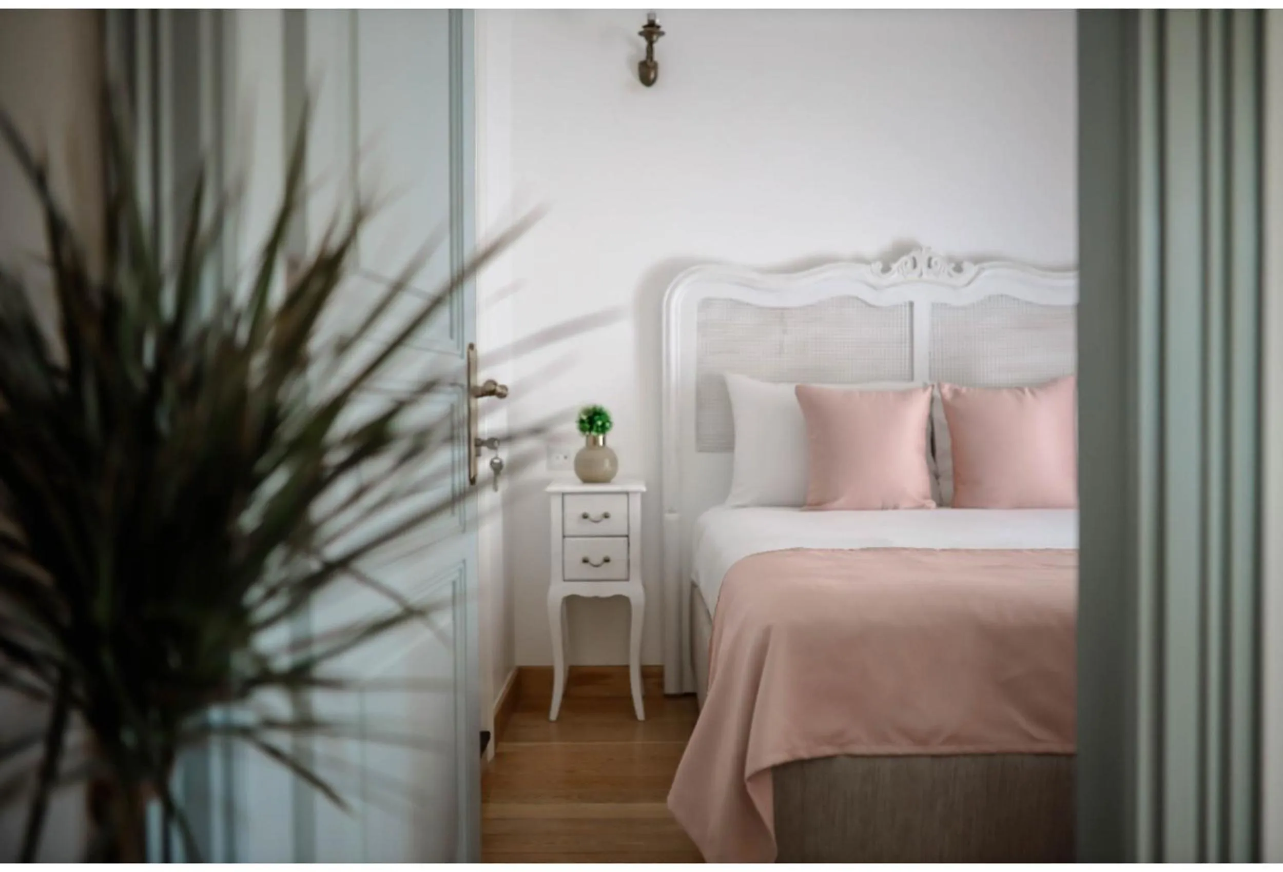 Bed in Barıs Otel Cunda