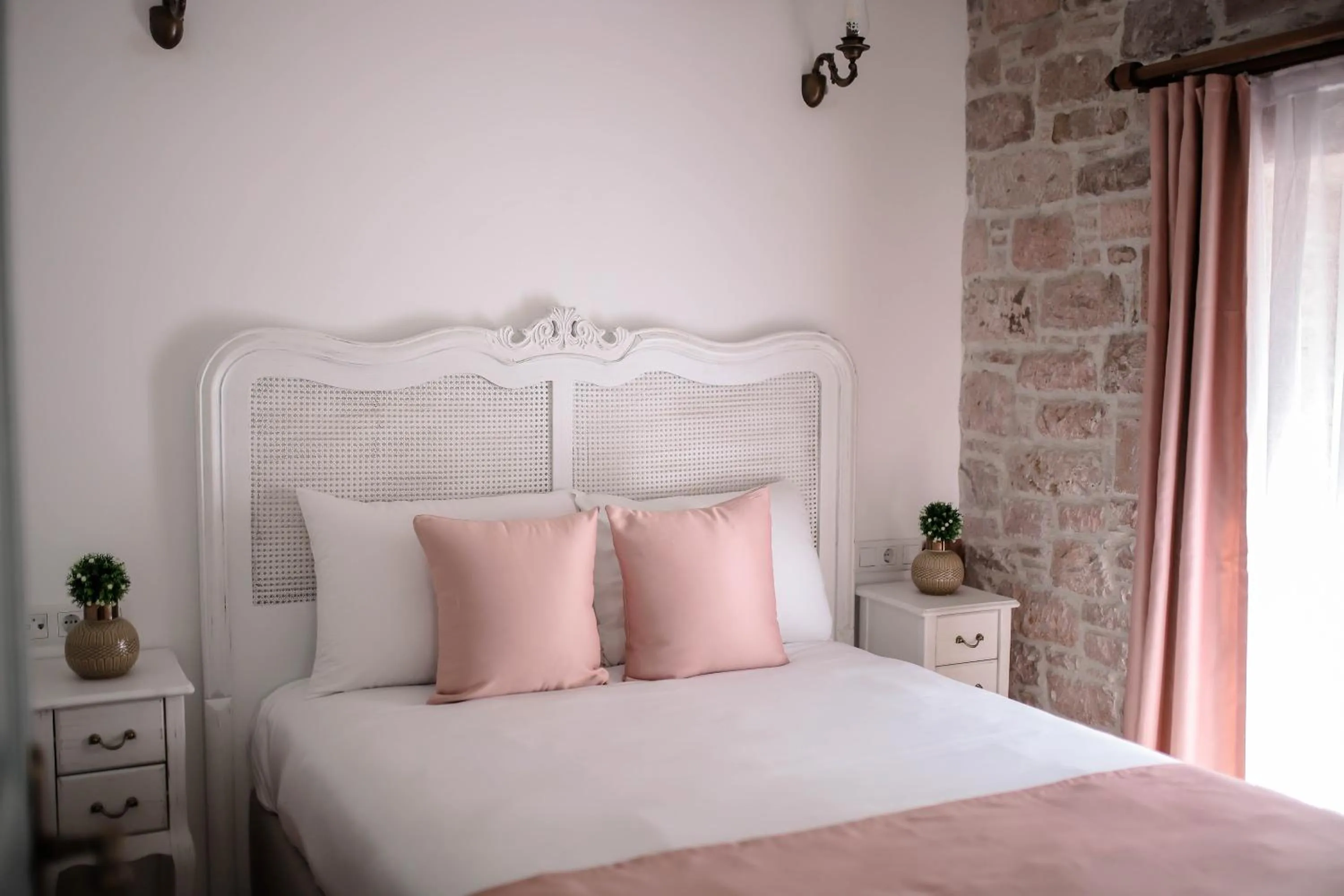 Bed in Barıs Otel Cunda