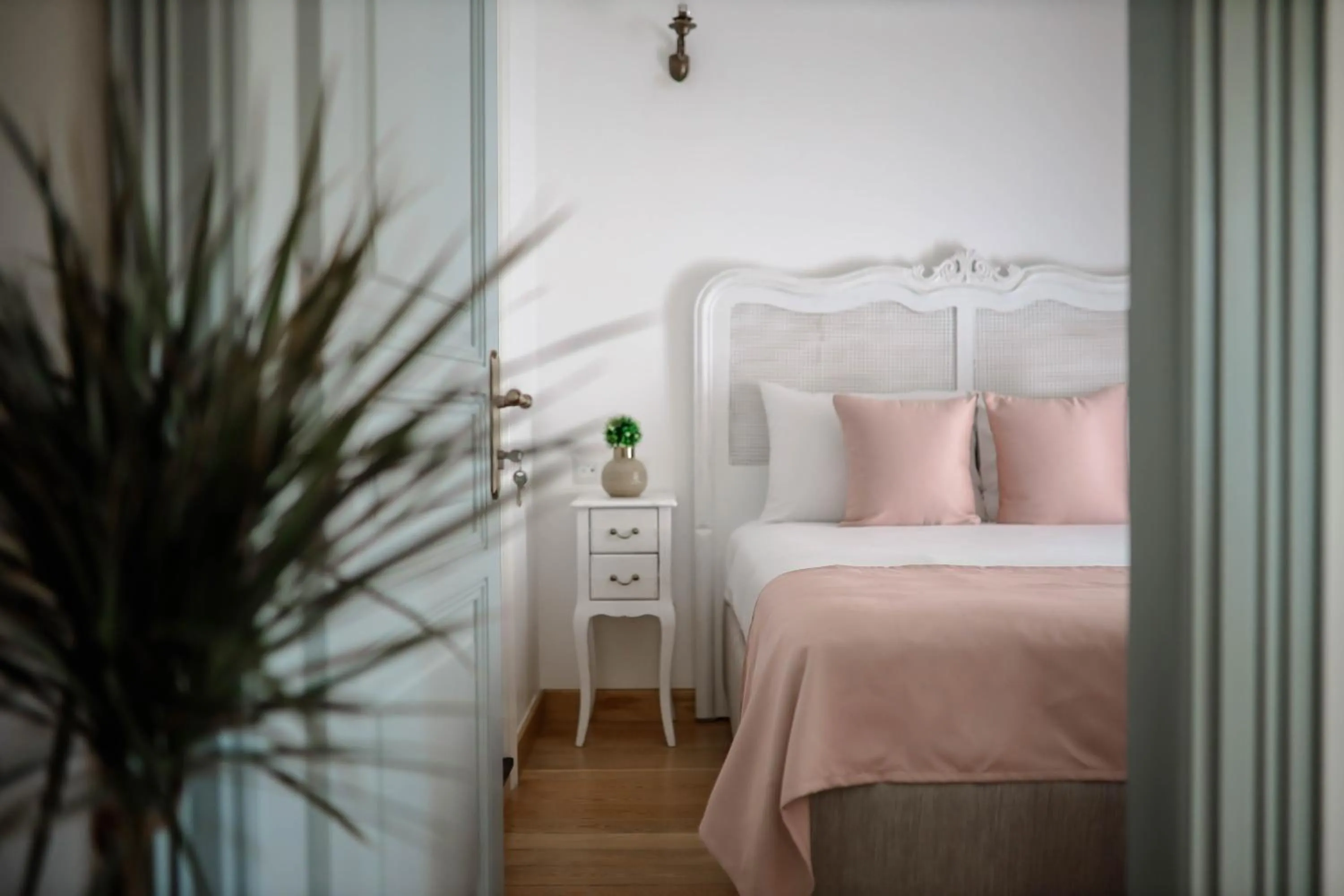 Bed in Barıs Otel Cunda