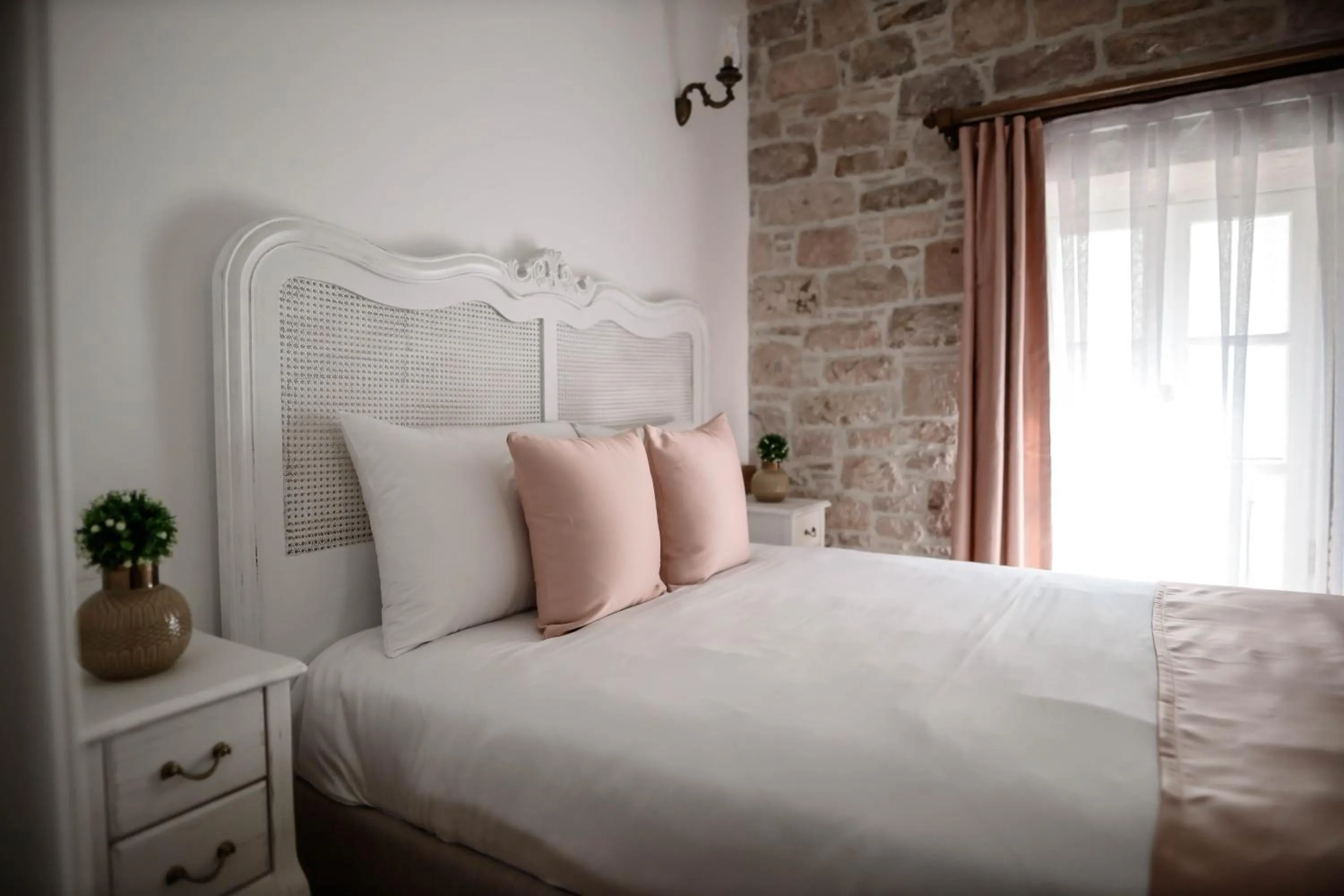 Bed in Barıs Otel Cunda