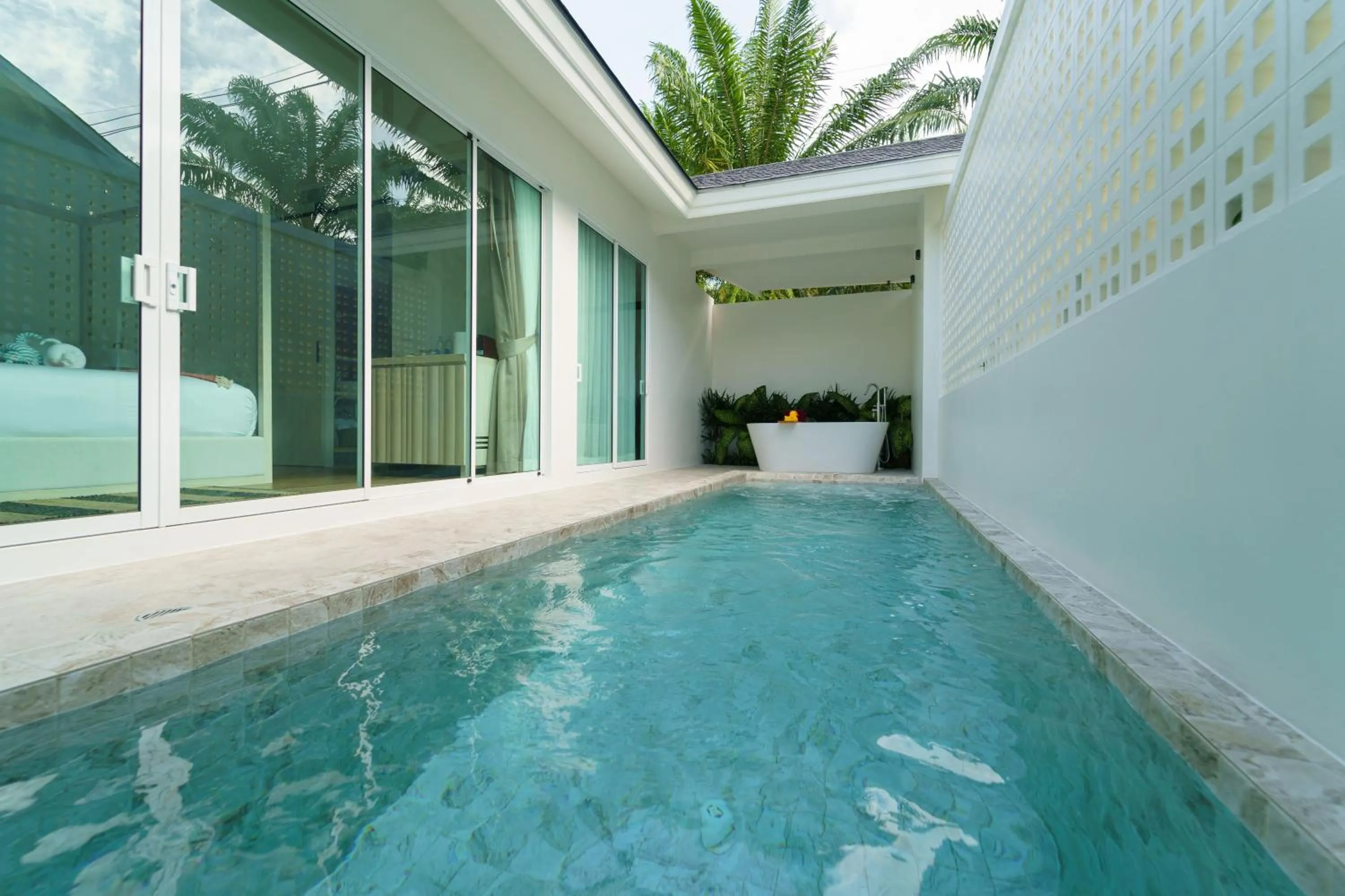 Swimming pool in The Pin Boutique Pool Villa Krabi