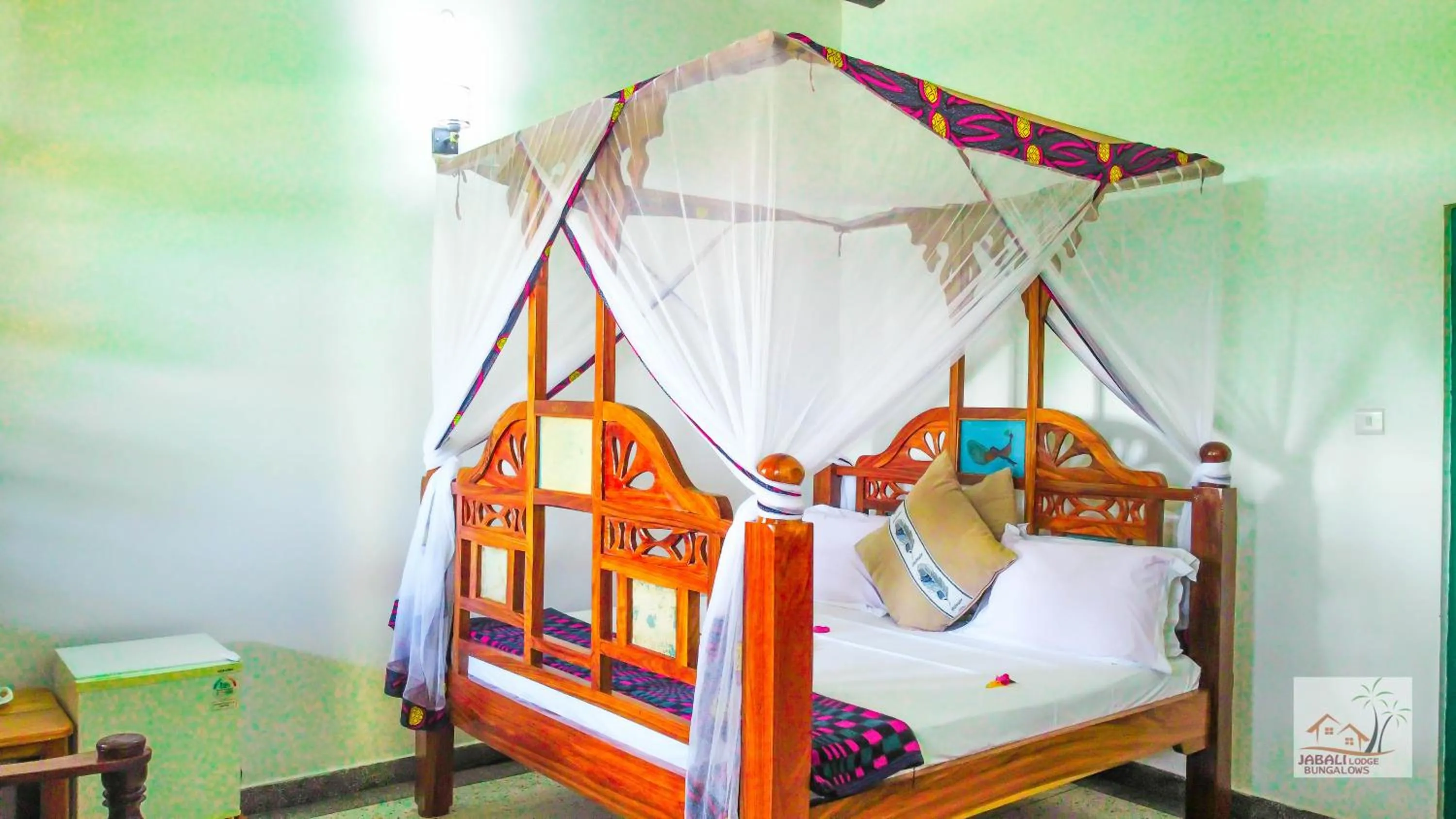 Bedroom, Bed in Jabali Bungalows Lodge