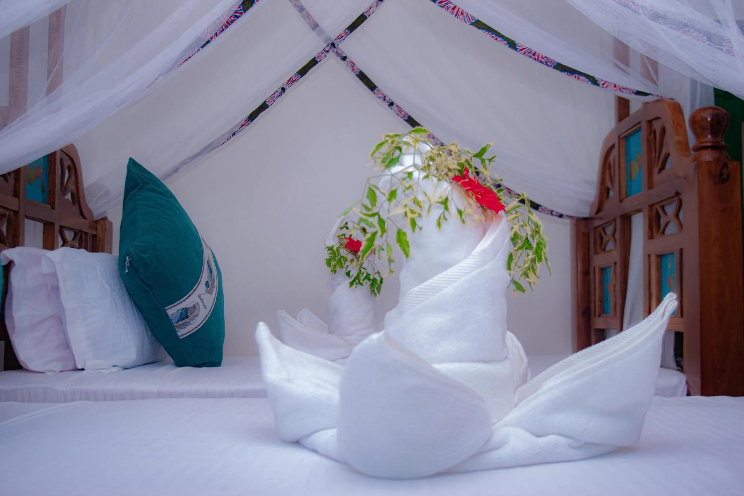 Bedroom, Bed in Jabali Bungalows Lodge