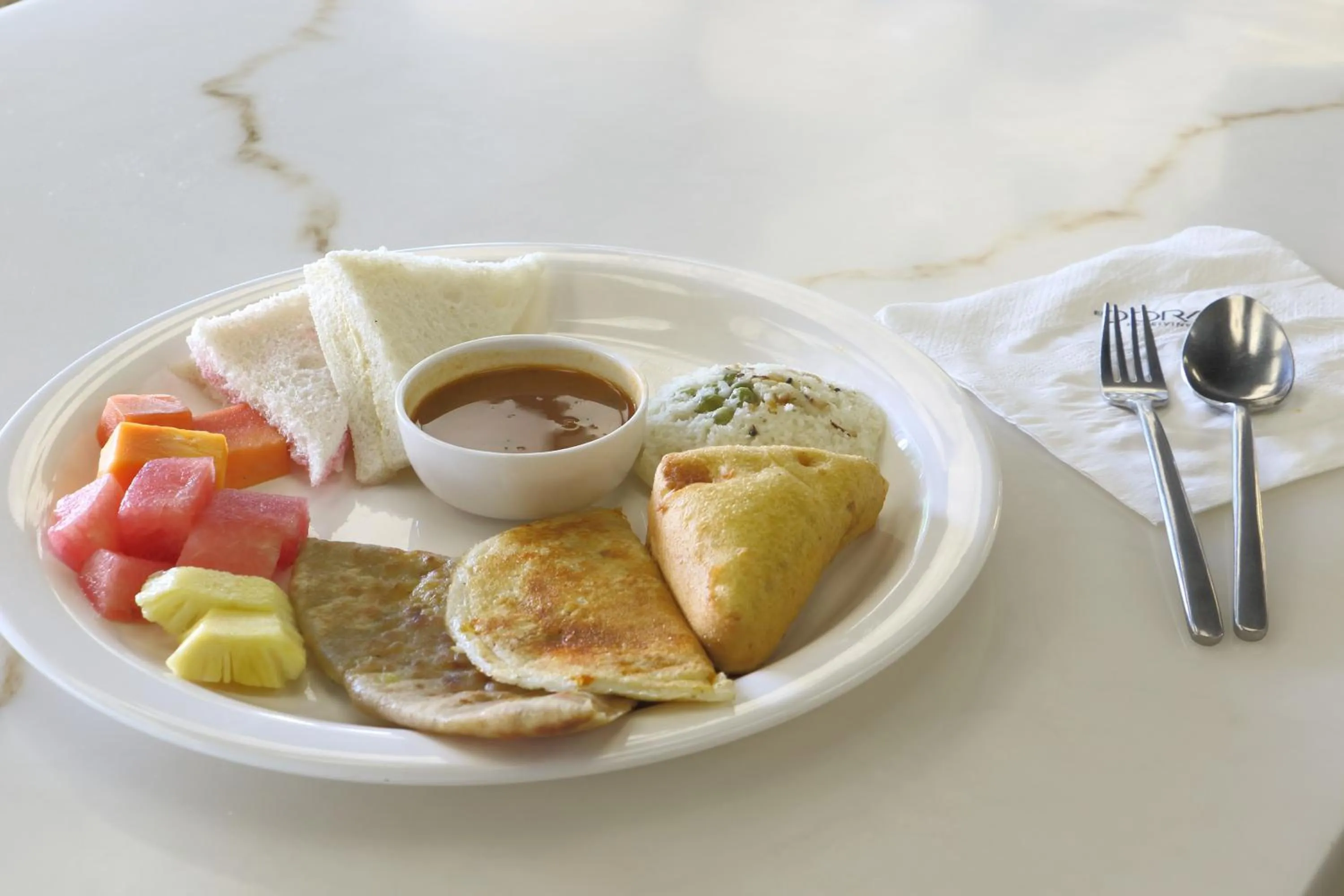 Buffet breakfast in Hotel El Dorado