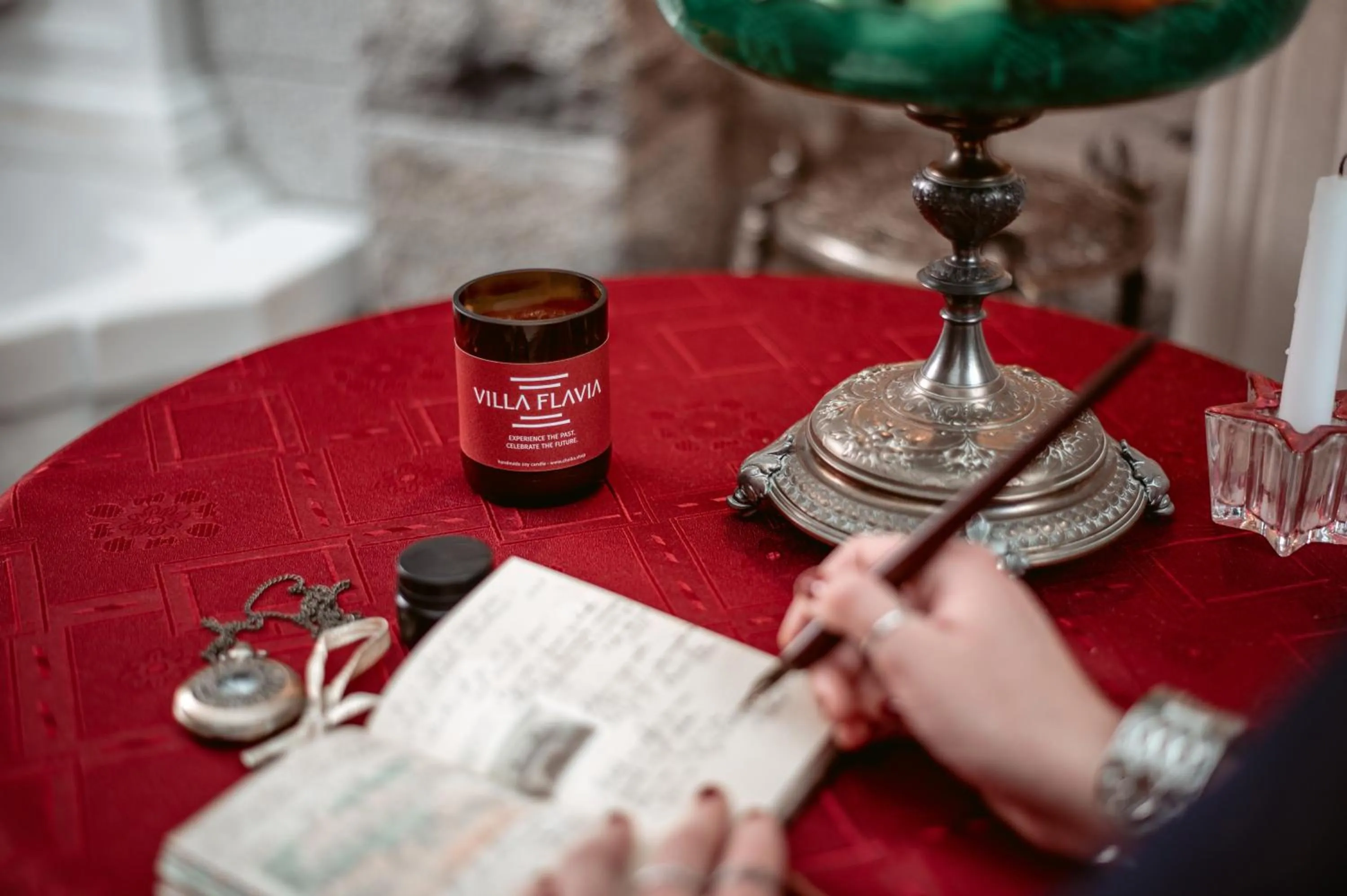 Decorative detail in Villa Flavia Heritage Boutique Hotel