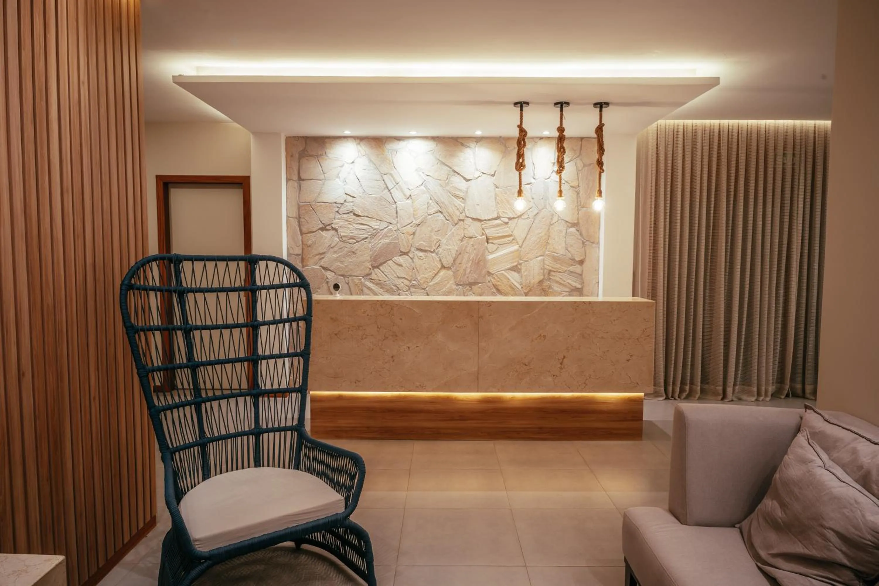 Living room in Hotel Icaraí Beach