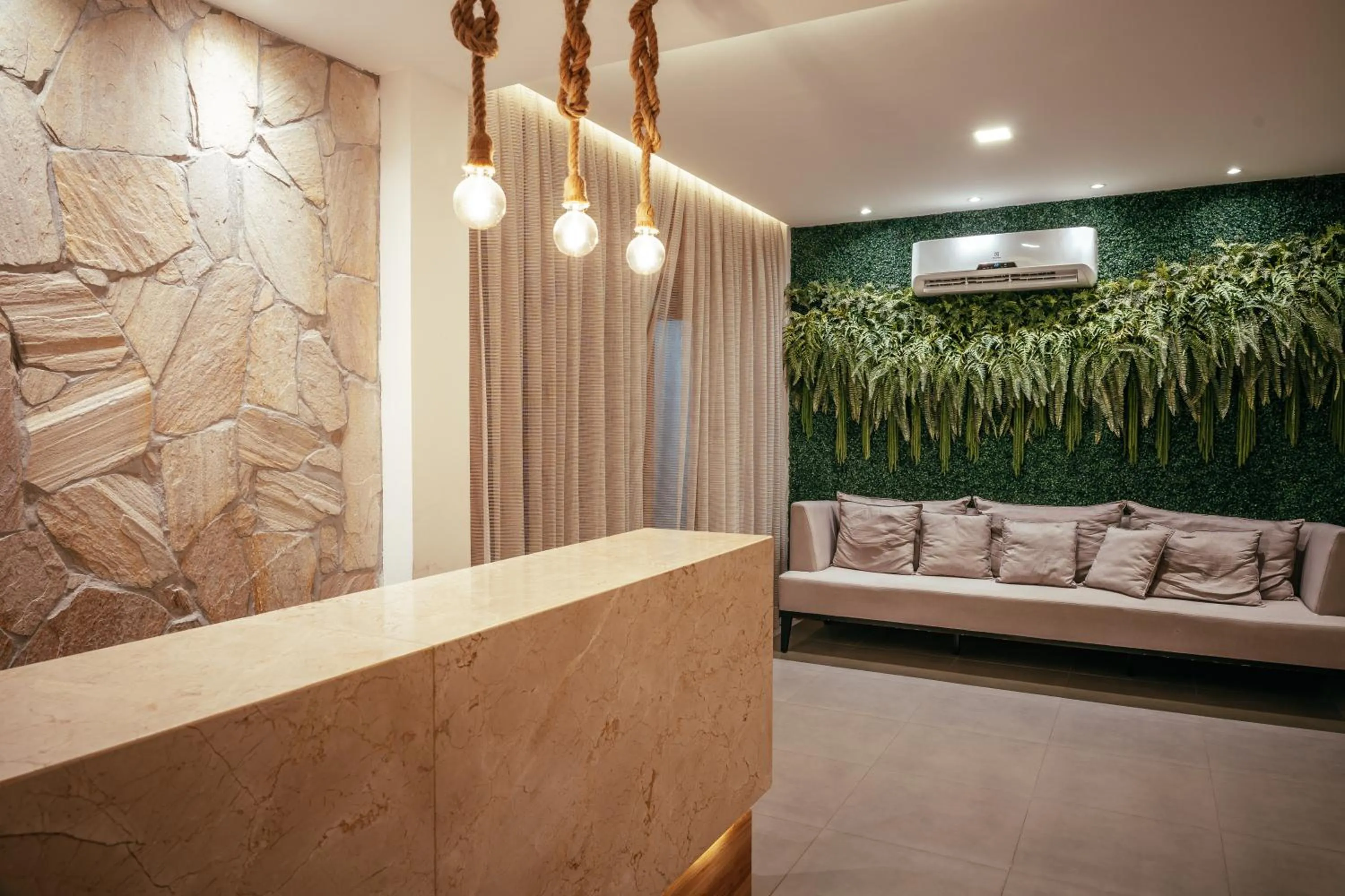 Living room in Hotel Icaraí Beach