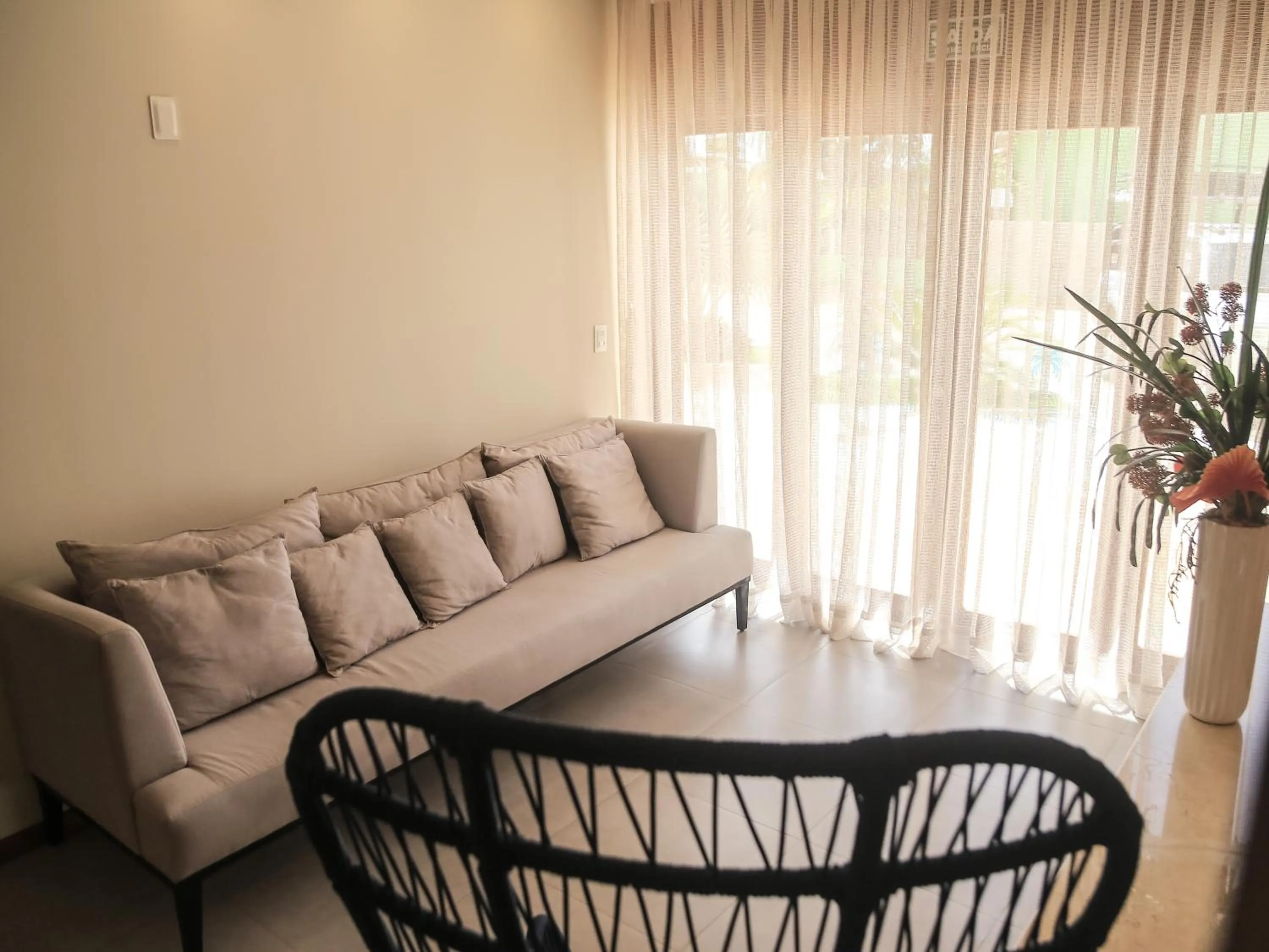 Living room in Hotel Icaraí Beach