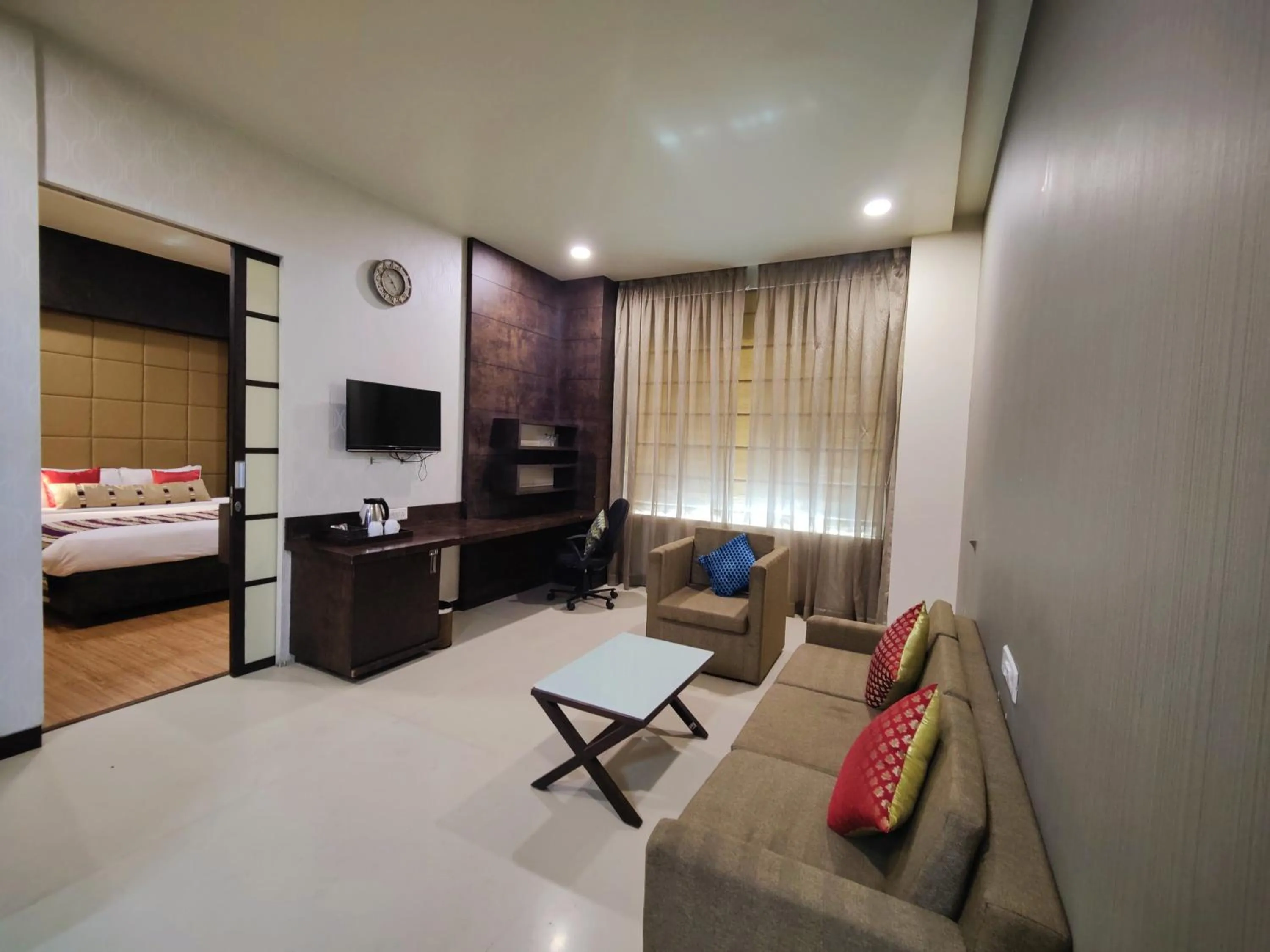 Living room in Regenta Central Grand Exotica