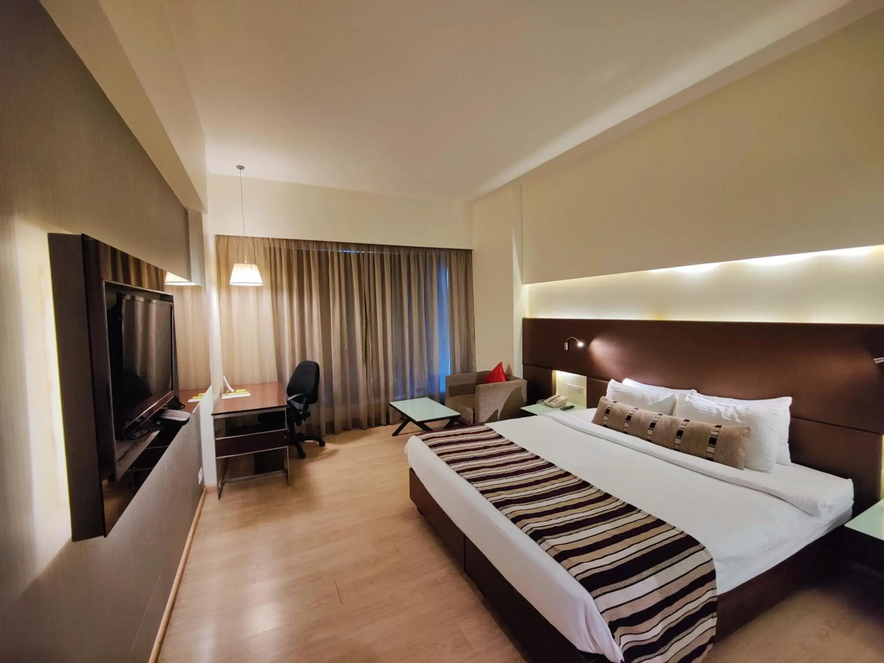 Bedroom, Bed in Regenta Central Grand Exotica Bedroom, Bed in Regenta Central Grand Exotica