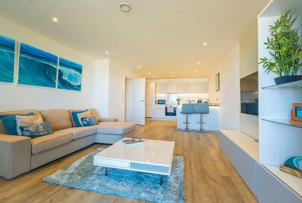 Luxury beach apartment