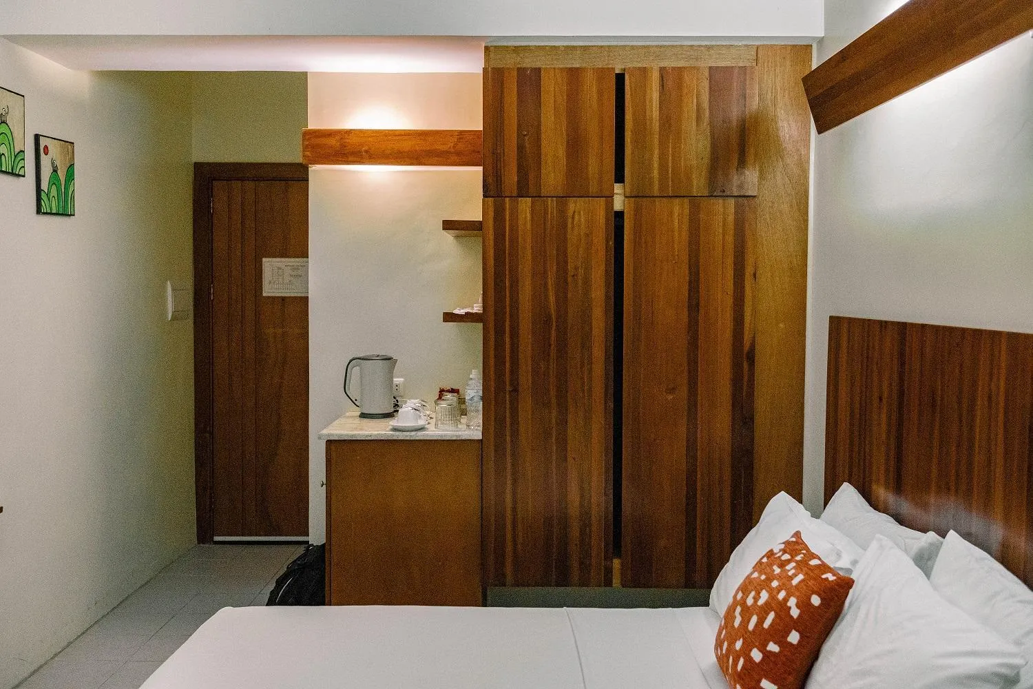 Bed in Tsai Hotel and Residences