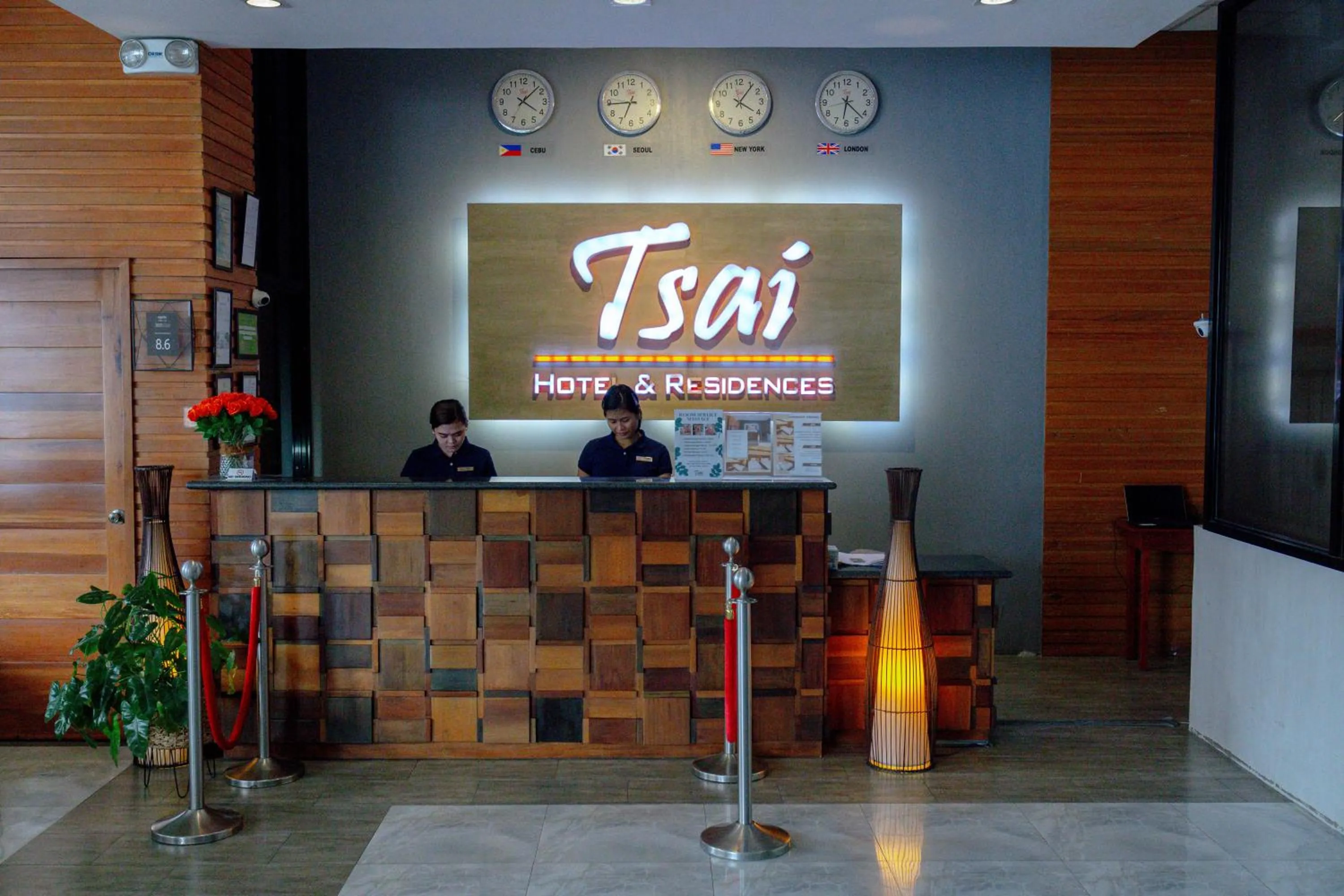 Lobby or reception in Tsai Hotel and Residences