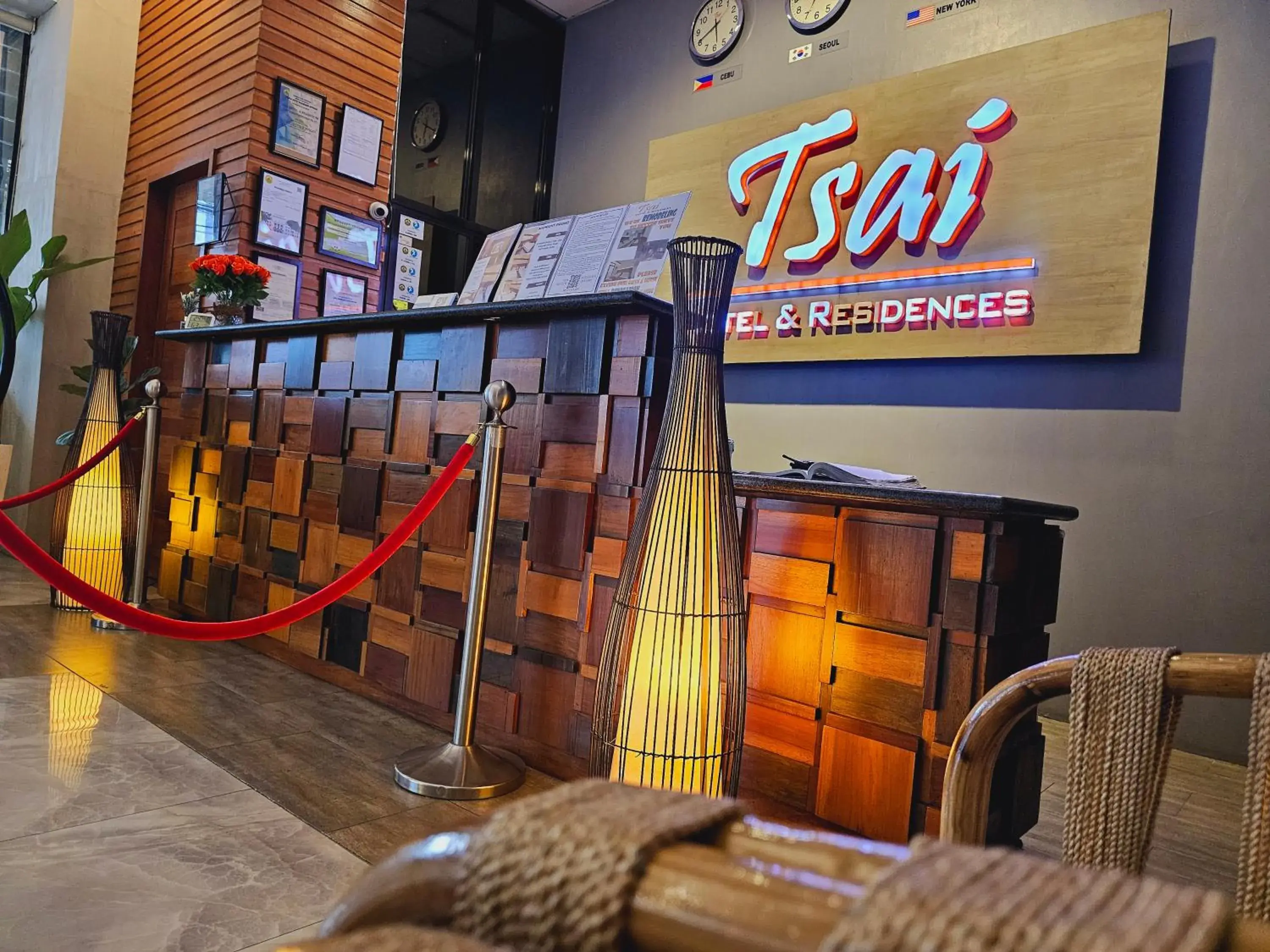 Lobby or reception in Tsai Hotel and Residences Lobby or reception in Tsai Hotel and Residences