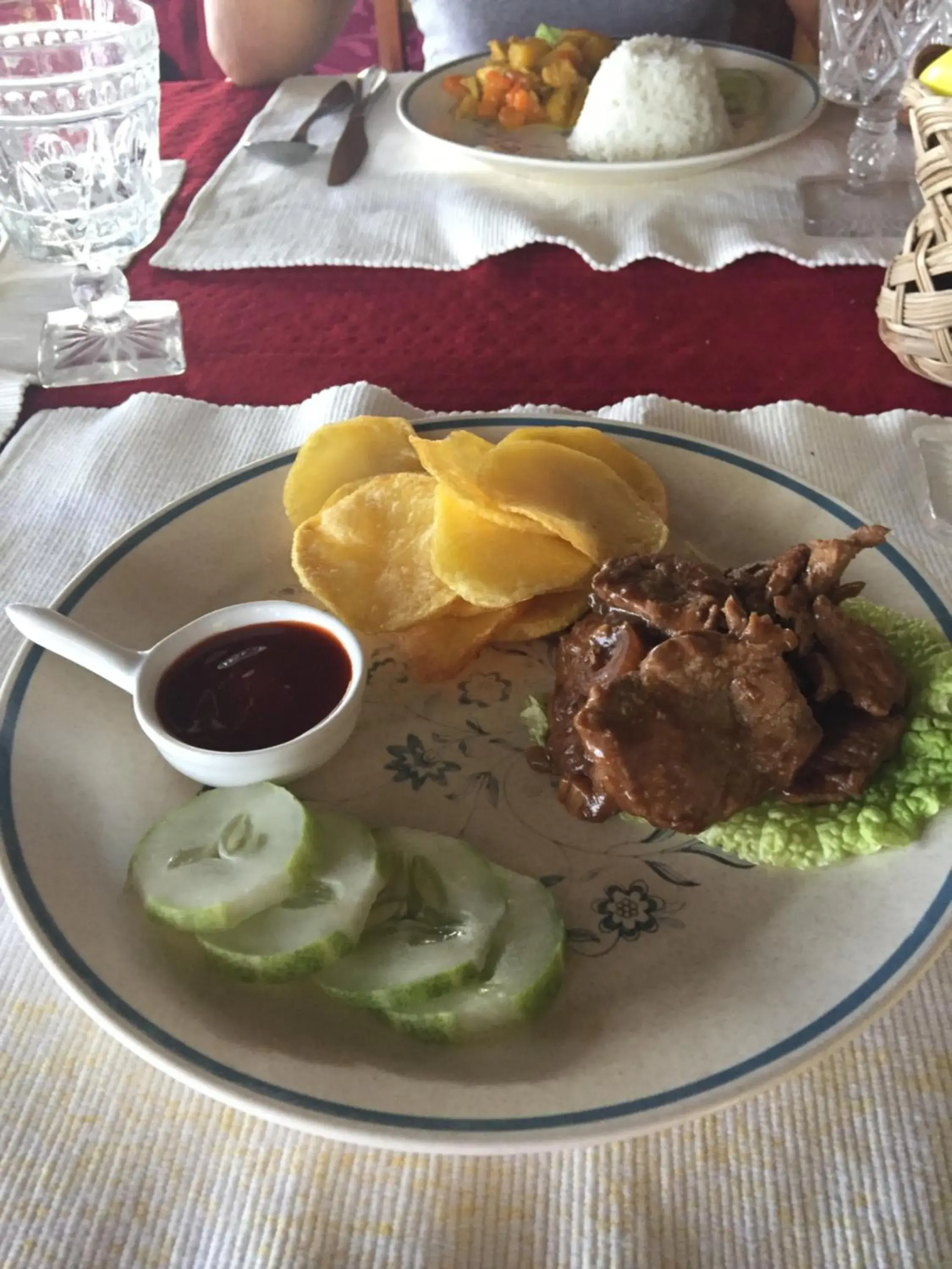 Food in Lazi Beach Club Resort Food in Lazi Beach Club Resort