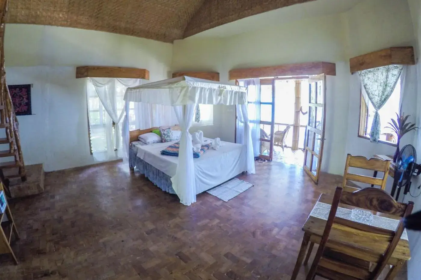 Living room, Bed in Lazi Beach Club Resort Living room, Bed in Lazi Beach Club Resort