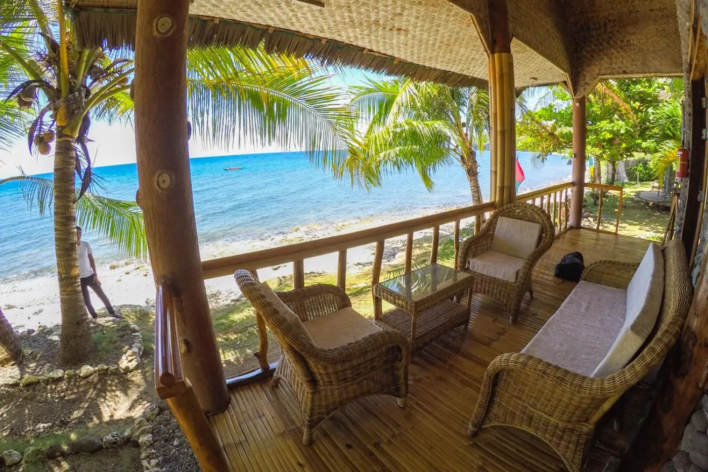 Sea view in Lazi Beach Club Resort