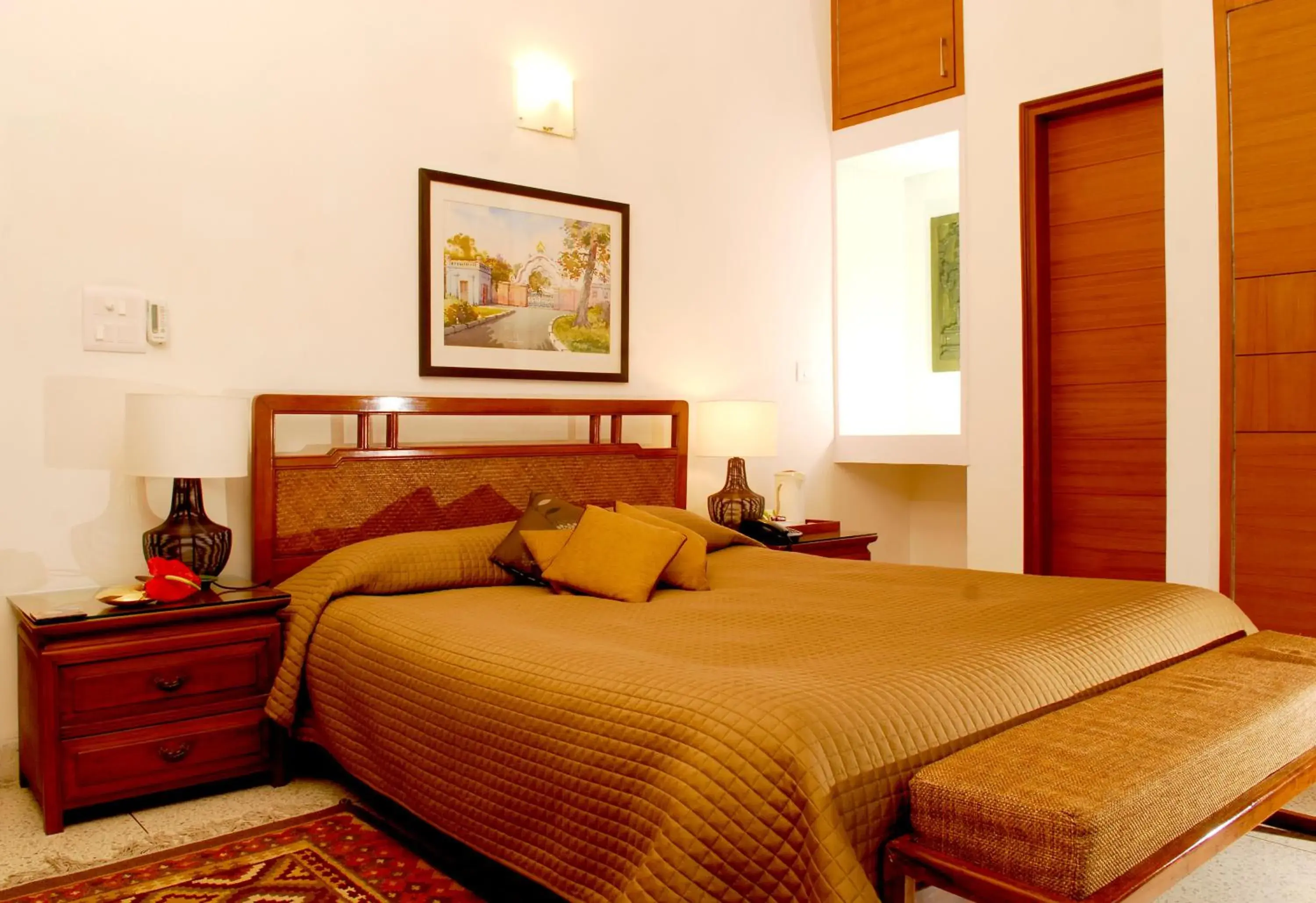 Bedroom, Bed in Thikana Delhi ( Boutique B&B)