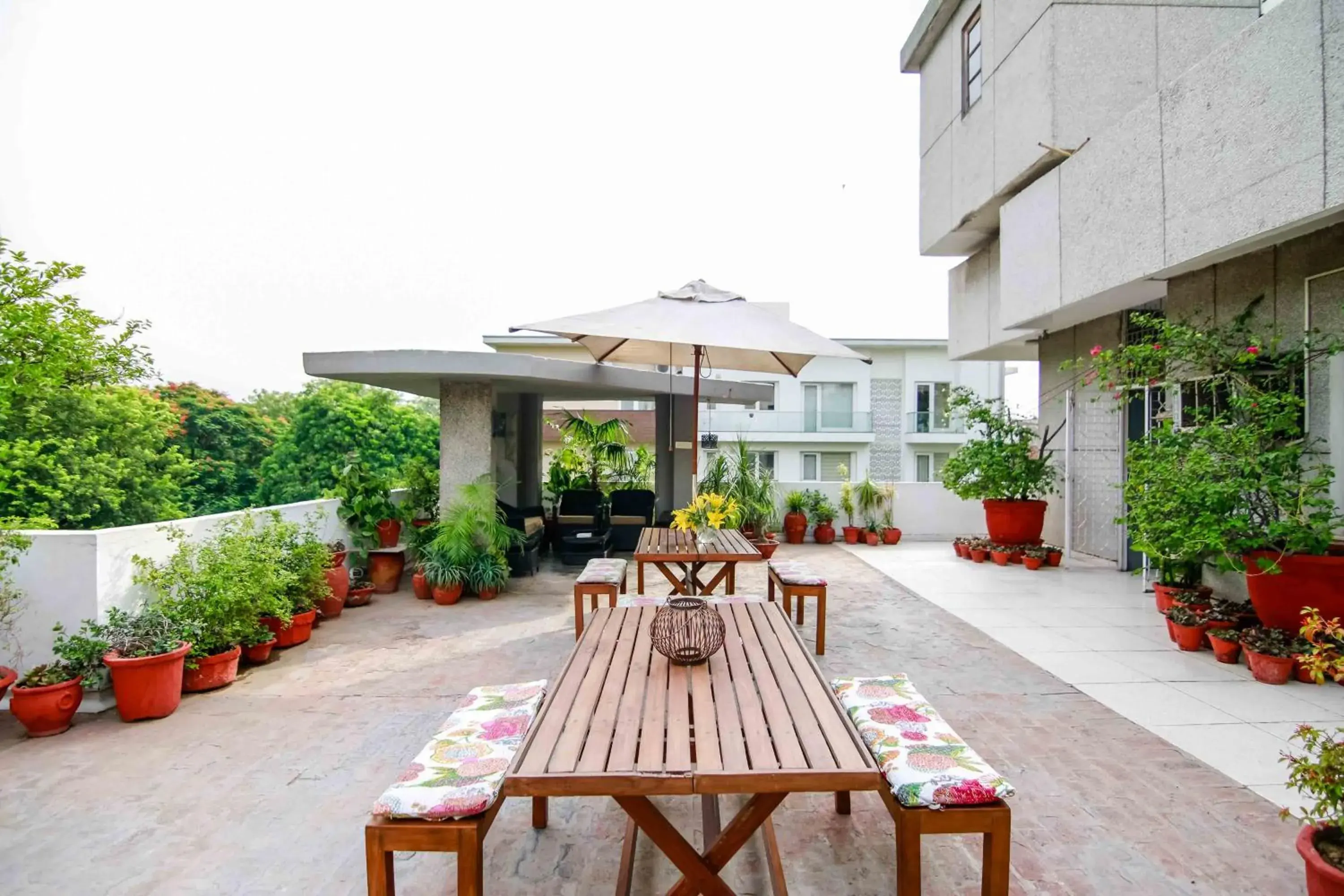 Balcony/Terrace in Thikana Delhi ( Boutique B&B)