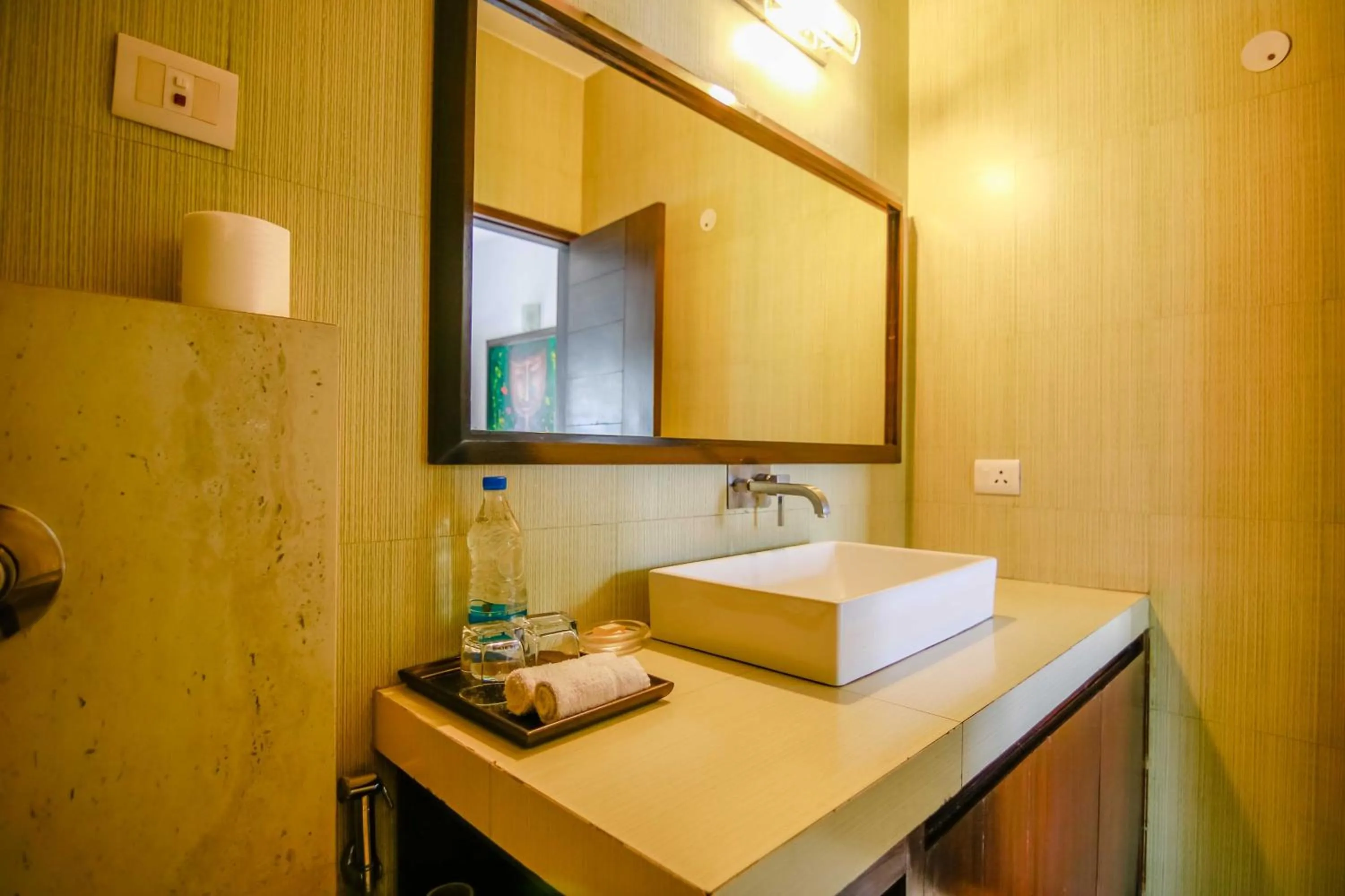 Bathroom, Bed in Thikana Delhi ( Boutique B&B)