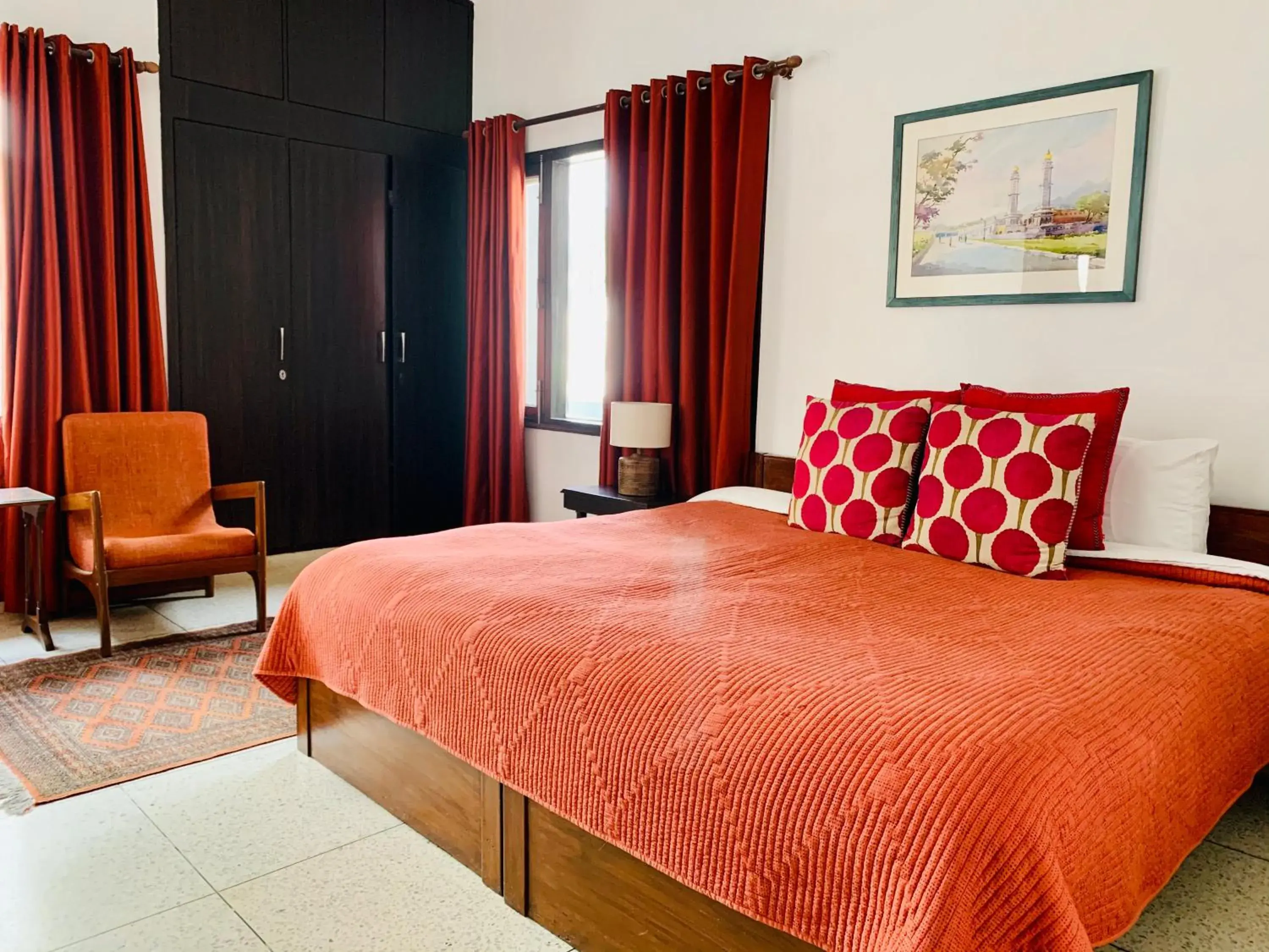 Bedroom, Bed in Thikana Delhi ( Boutique B&B)