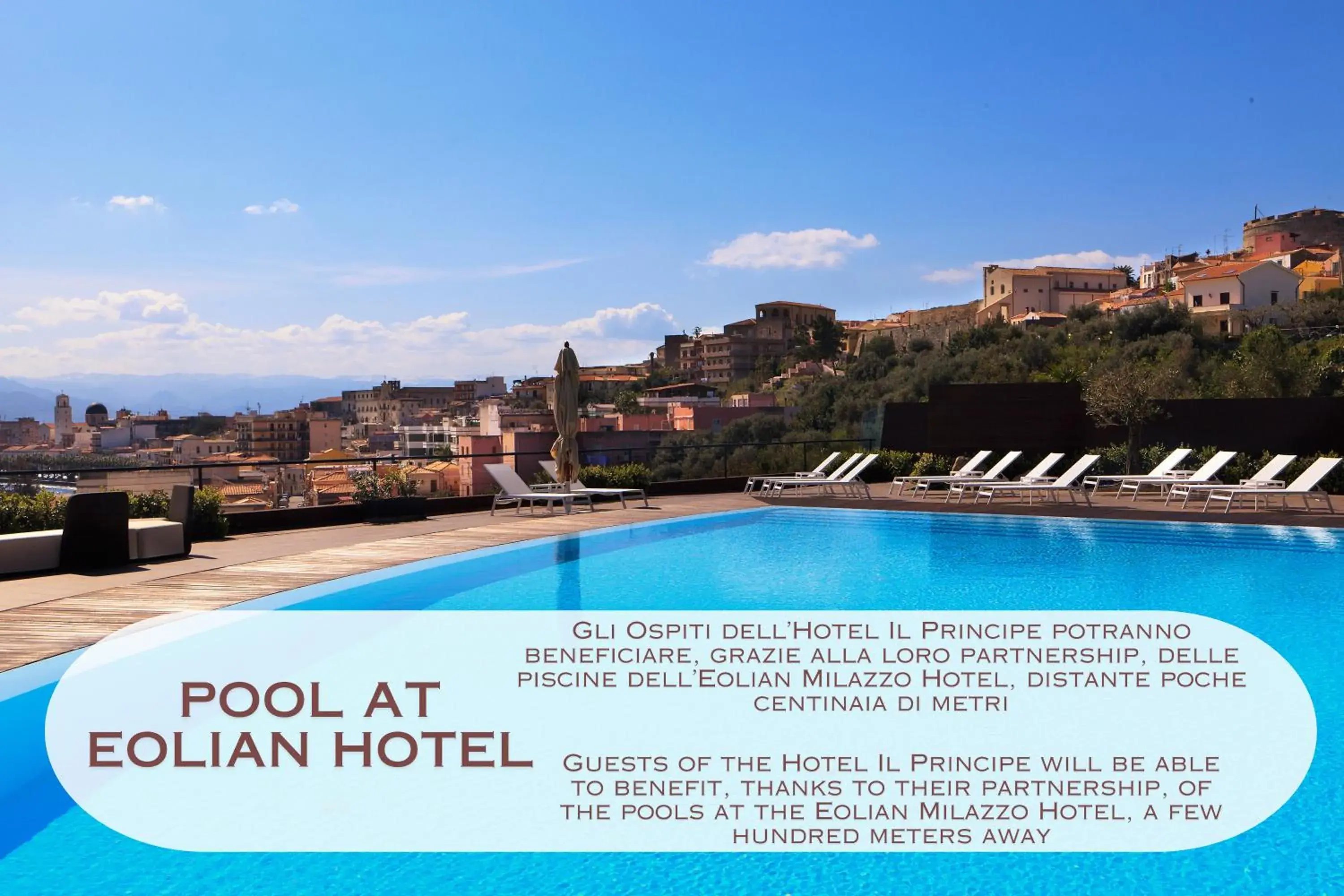 Swimming pool in Hotel Il Principe Swimming pool in Hotel Il Principe