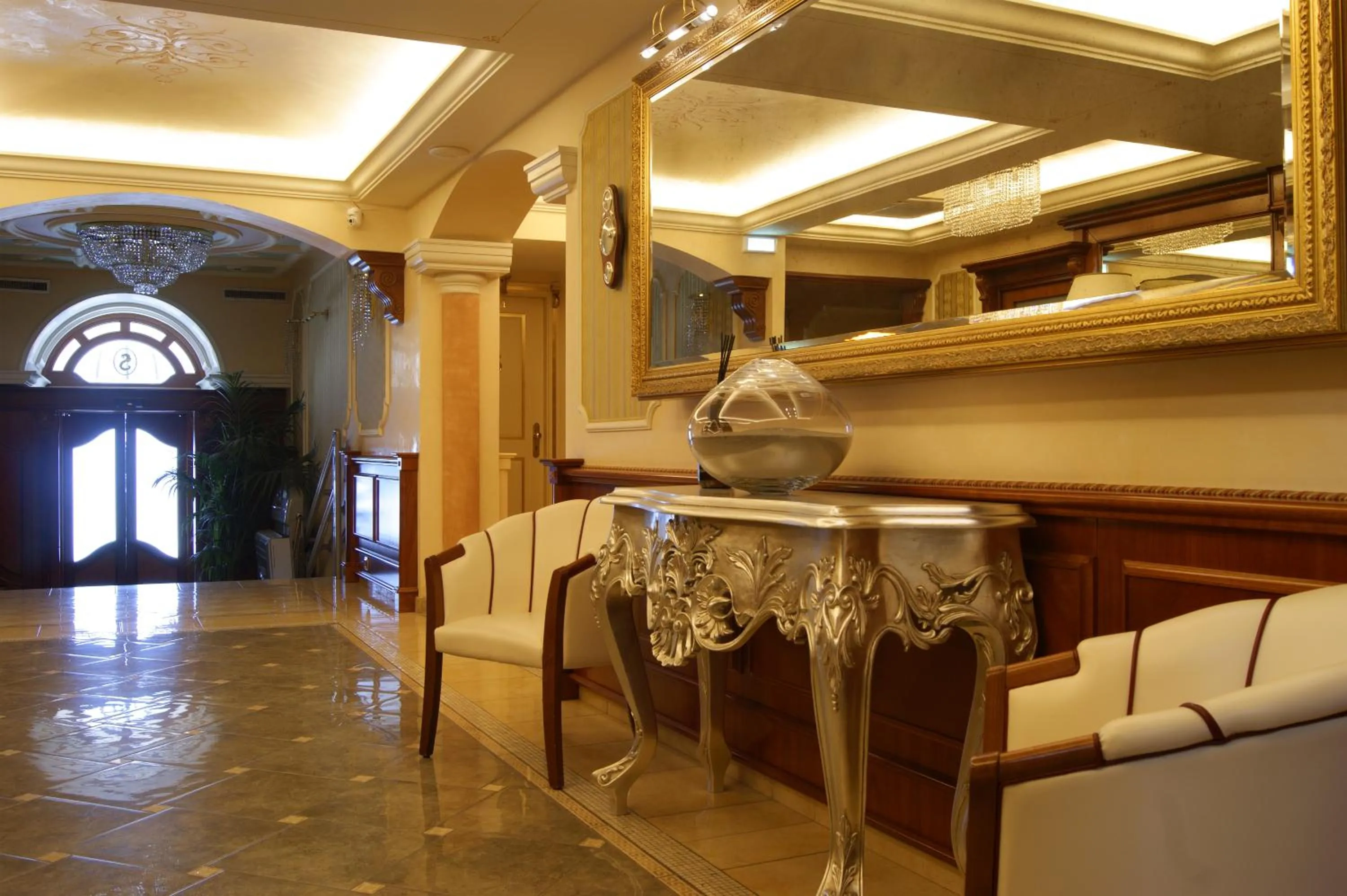 Lobby or reception in Hotel Il Principe