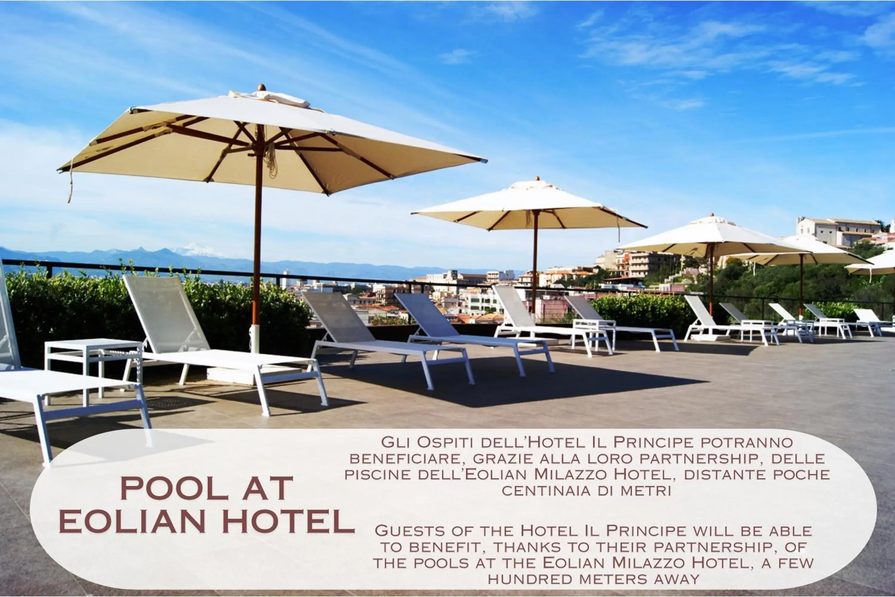 Swimming pool in Hotel Il Principe Swimming pool in Hotel Il Principe