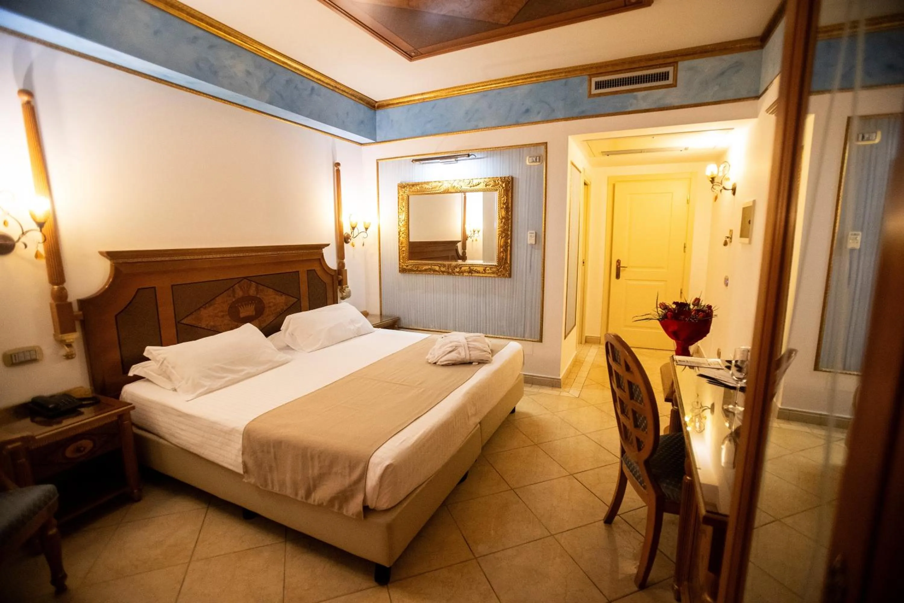 Bed in Hotel Il Principe