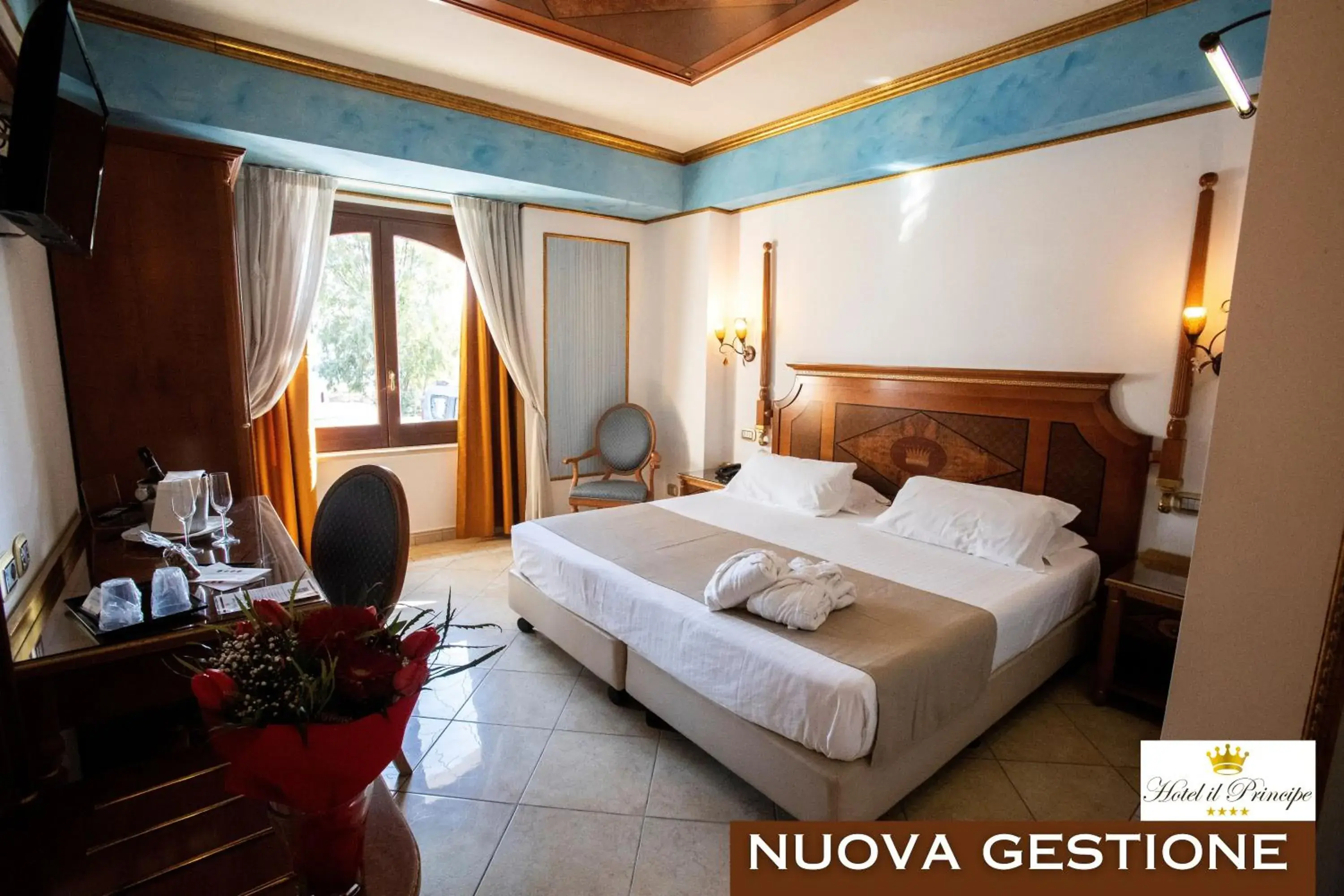 Bedroom, Bed in Hotel Il Principe Bedroom, Bed in Hotel Il Principe