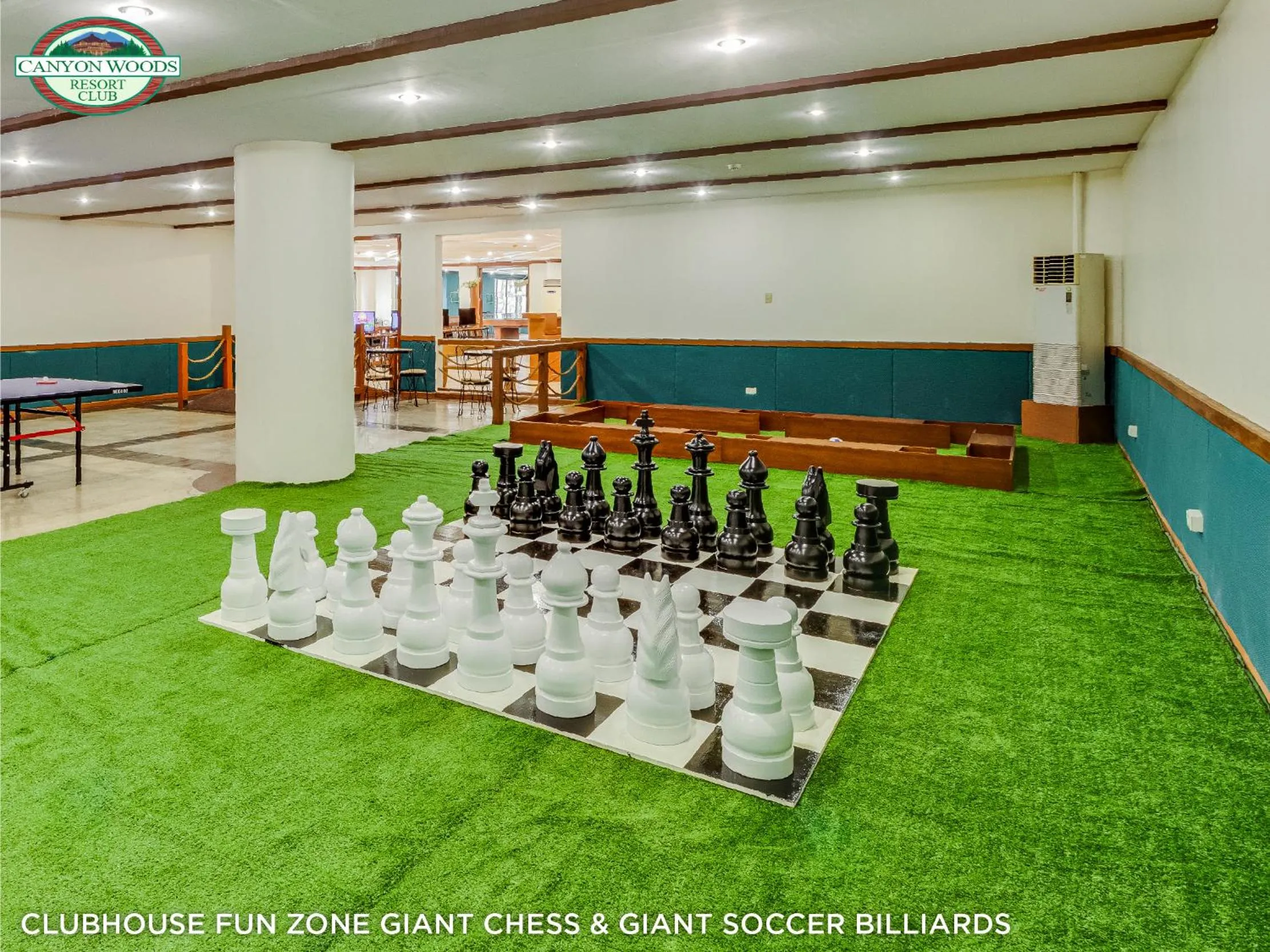 Game Room in Canyon Woods Resort Club Tagaytay
