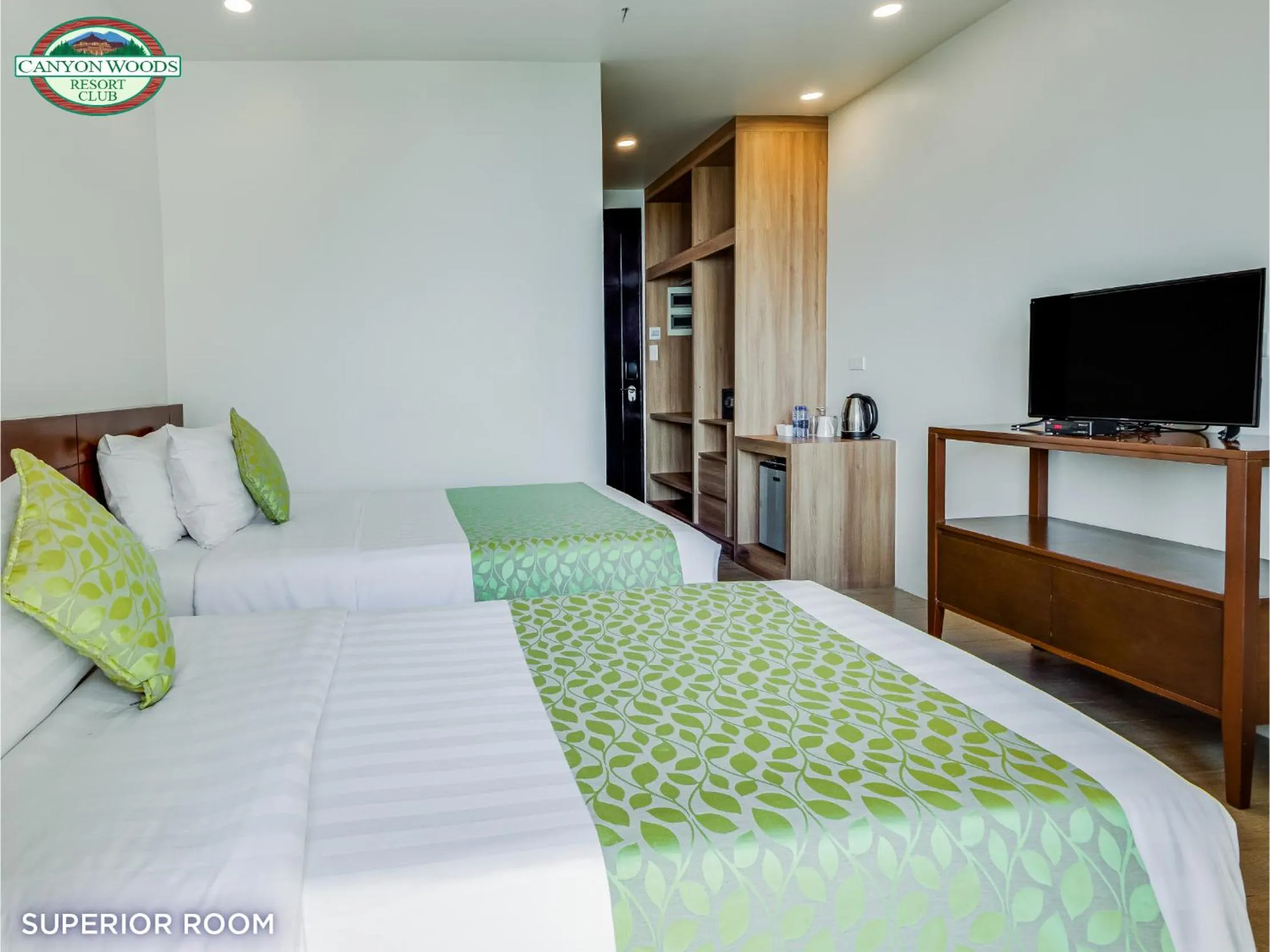 Bed in Canyon Woods Resort Club Tagaytay